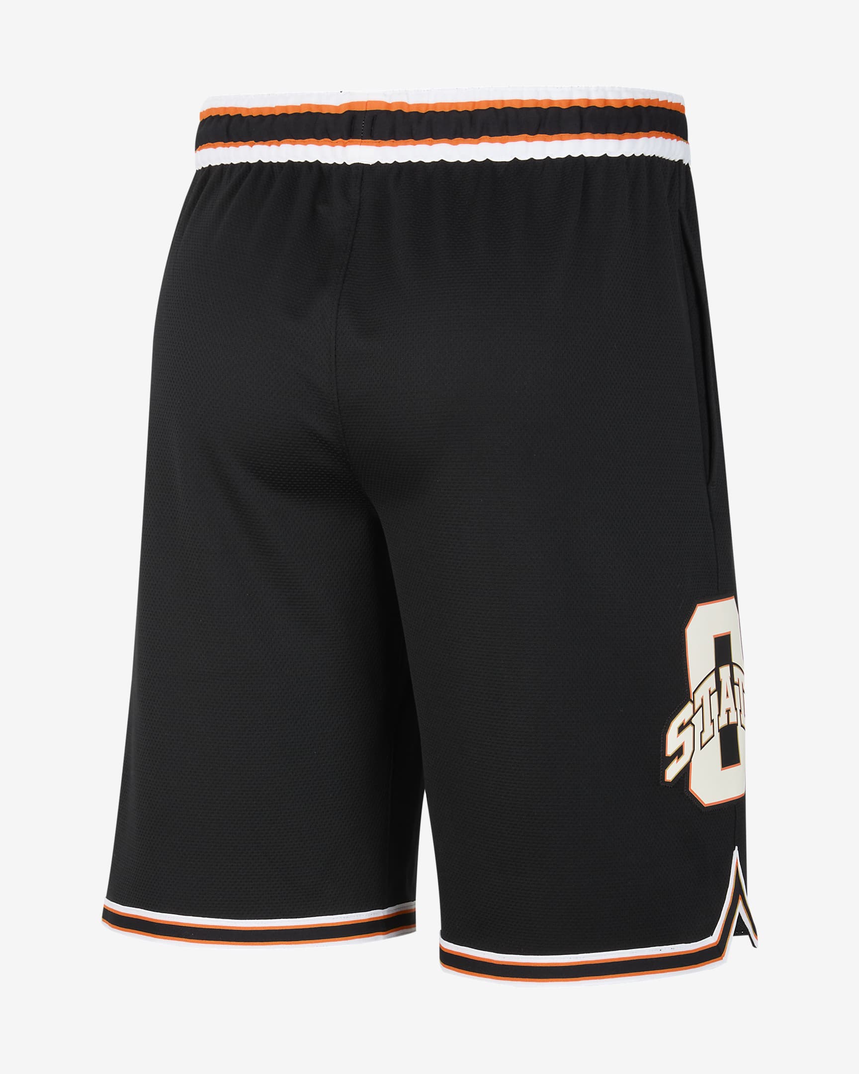 Oklahoma State Road Men's Nike College Basketball Replica Retro Shorts ...