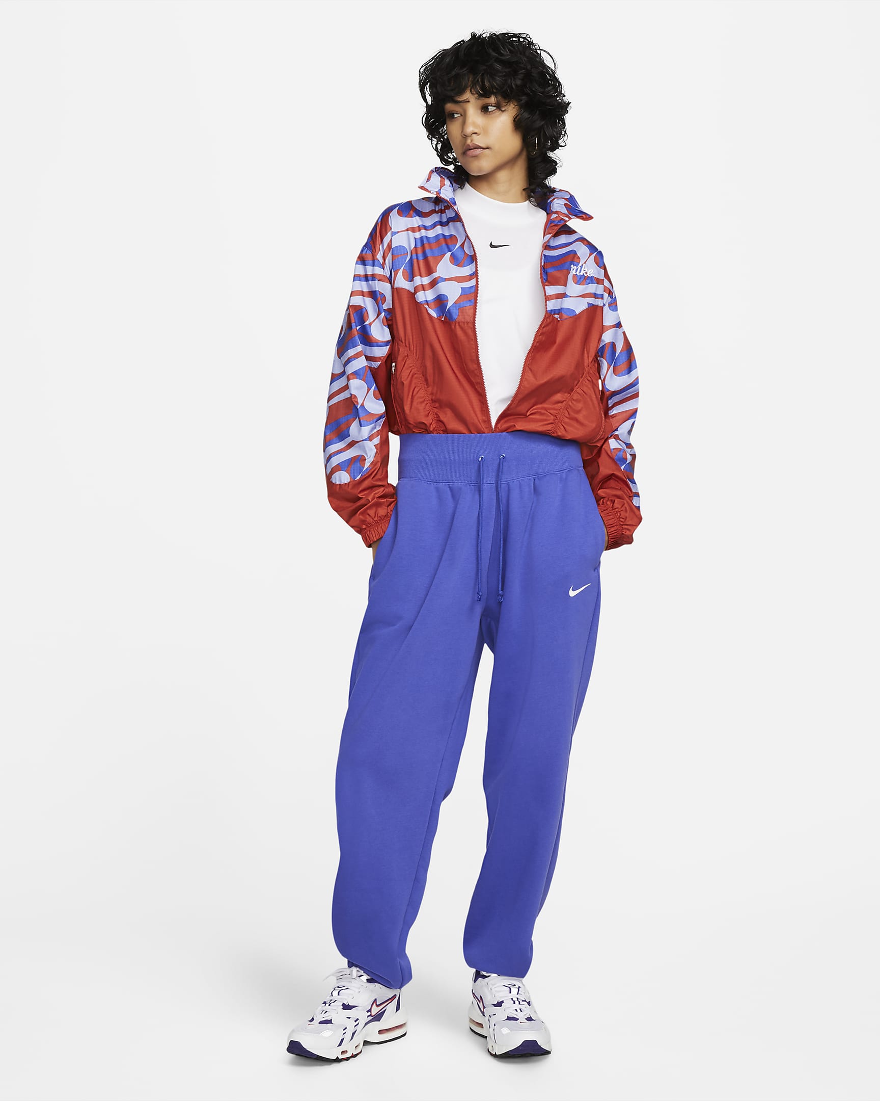 Nike Sportswear Icon Clash Women's Woven Allover Print Jacket. Nike.com