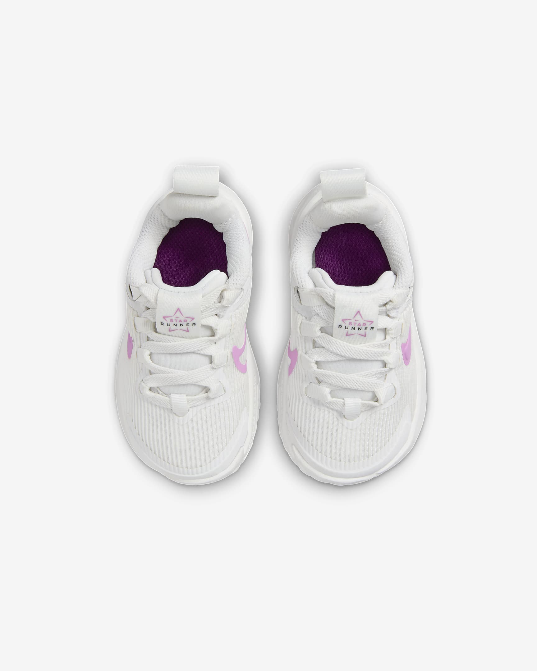 Nike Star Runner 4 Baby/Toddler Shoes - Summit White/Viotech/Summit White/Beyond Pink