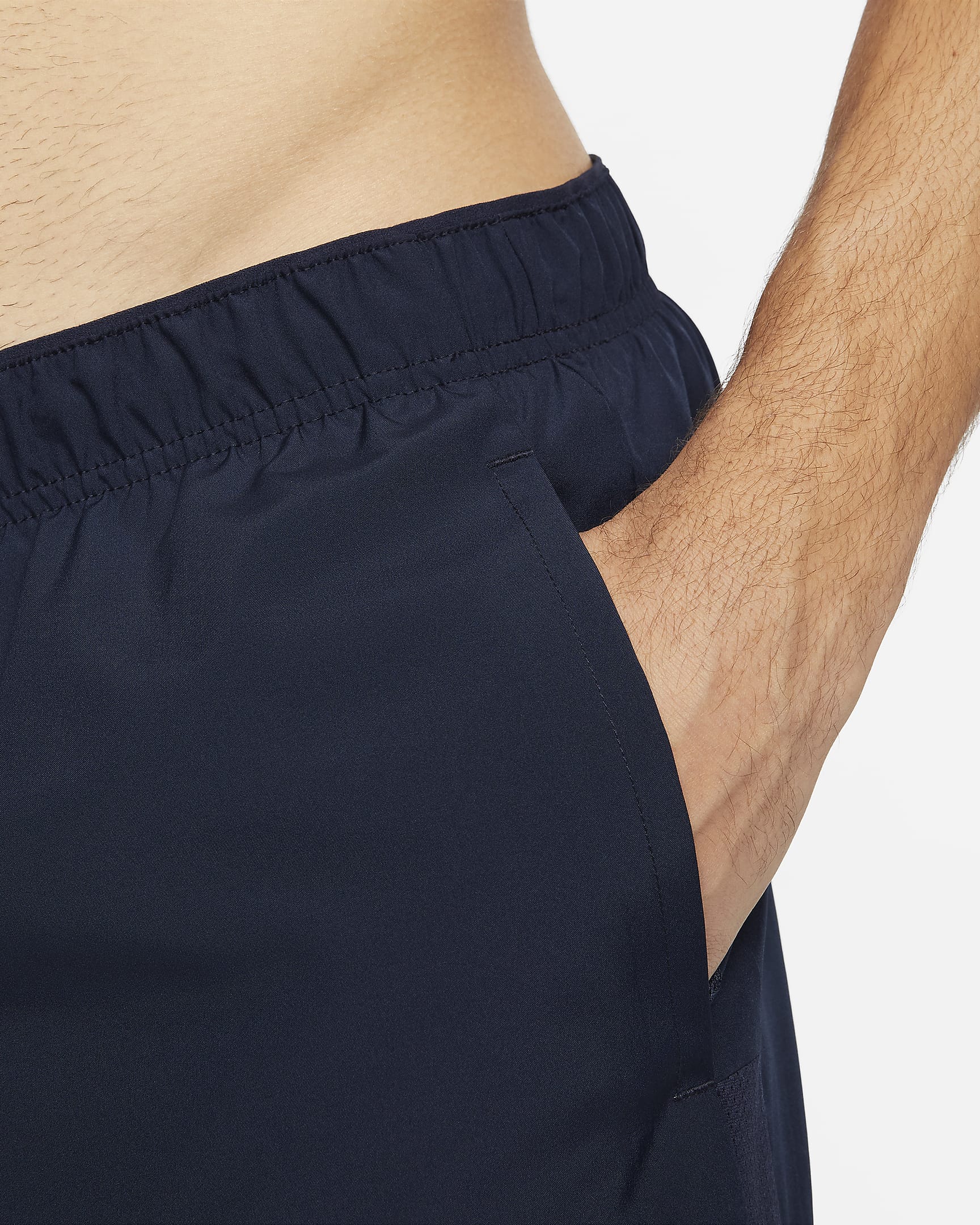 Nike Challenger Men's Dri-FIT 13cm (approx.) Brief-lined Running Shorts - Obsidian/Obsidian/Black