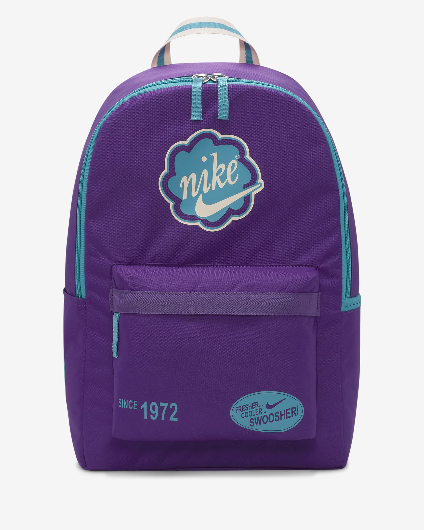 Nike Heritage Backpack (25L) - Disco Purple/Teal Nebula/Teal Nebula