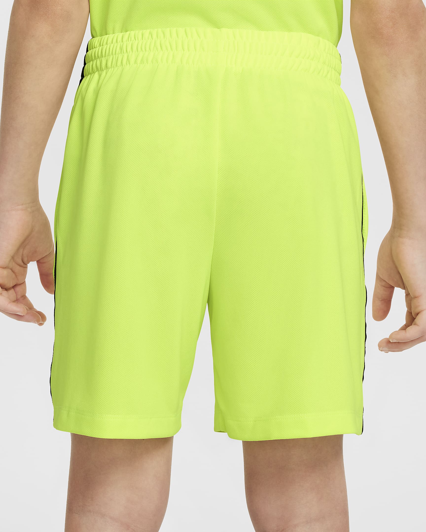 Nike Multi Big Kids' (Boys') Dri-FIT Graphic Training Shorts - Volt/Black/Black