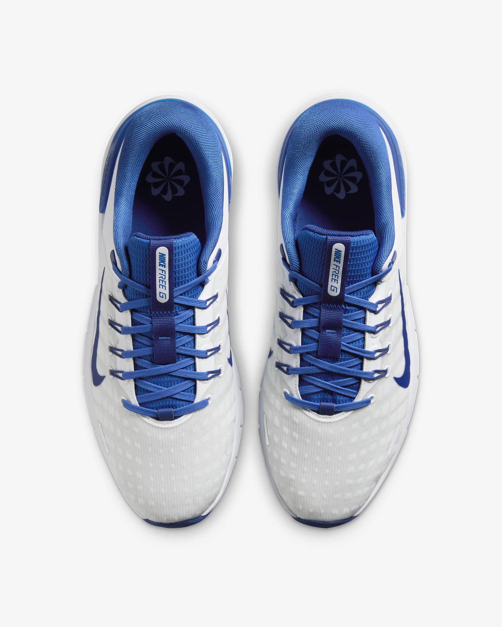 Nike Free Golf NN Golf Shoes (Wide) - Game Royal/Football Grey/White/Deep Royal Blue