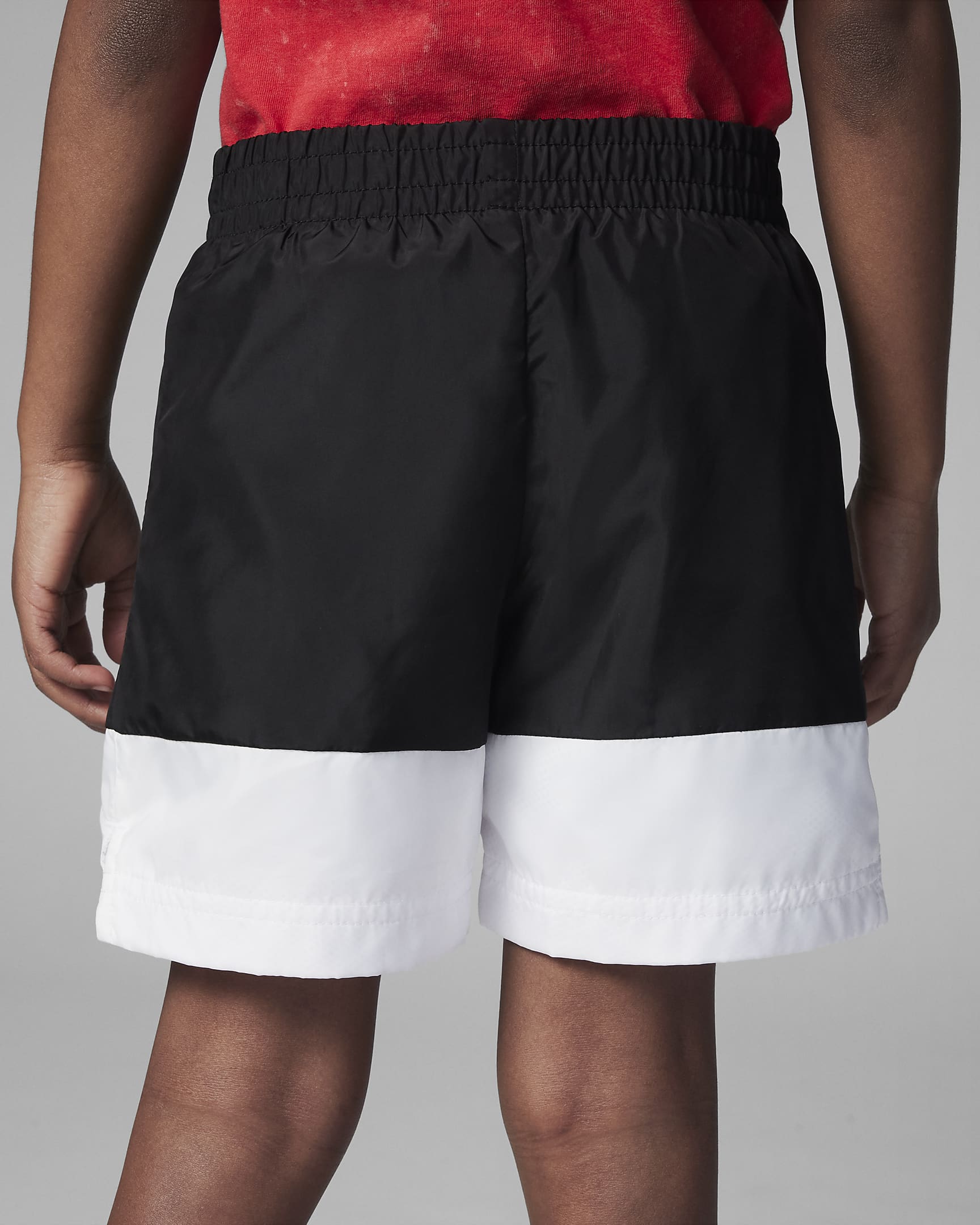 all black jordan shorts