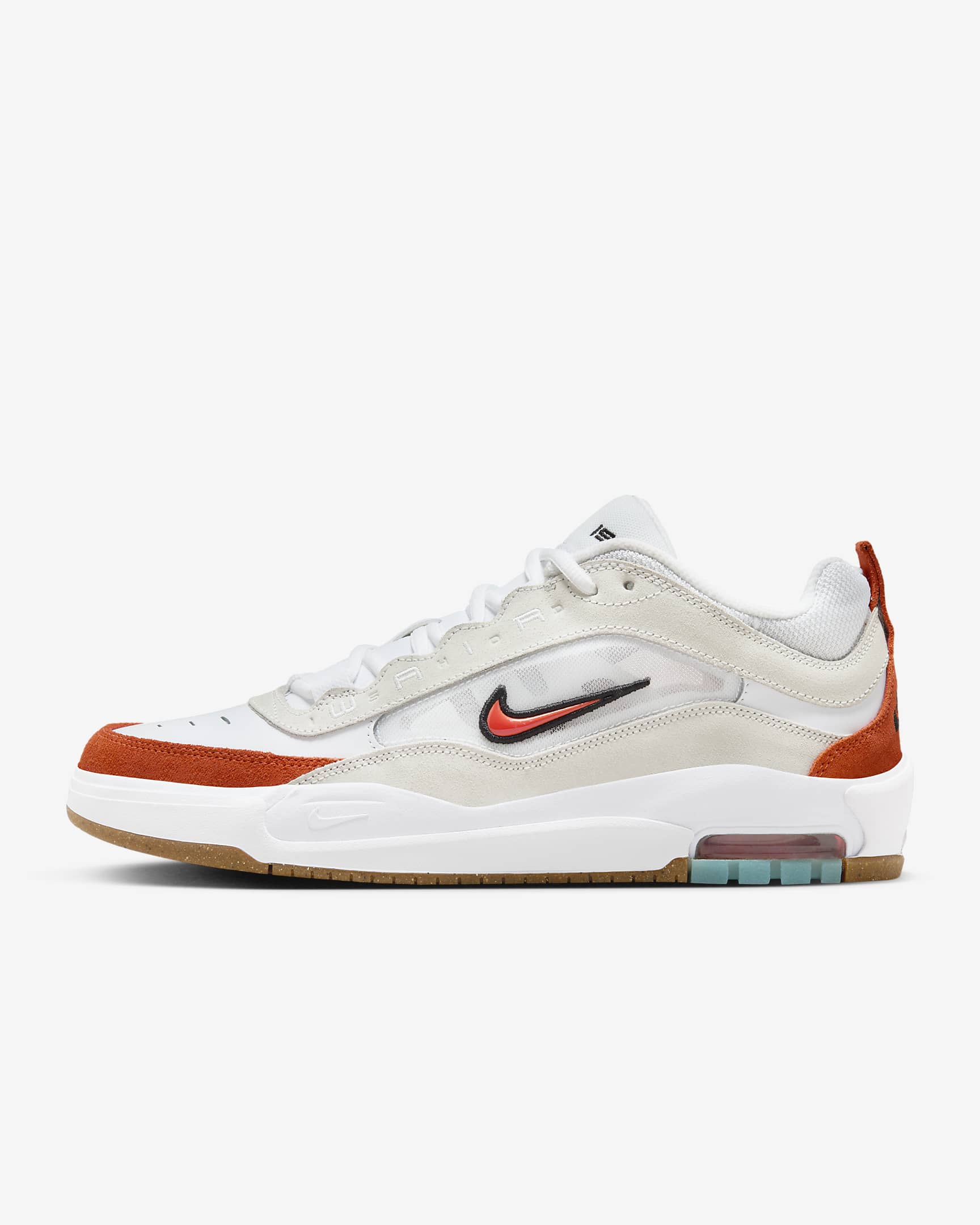 Nike Air Max Ishod Men's Shoes - White/Summit White/Black/Orange