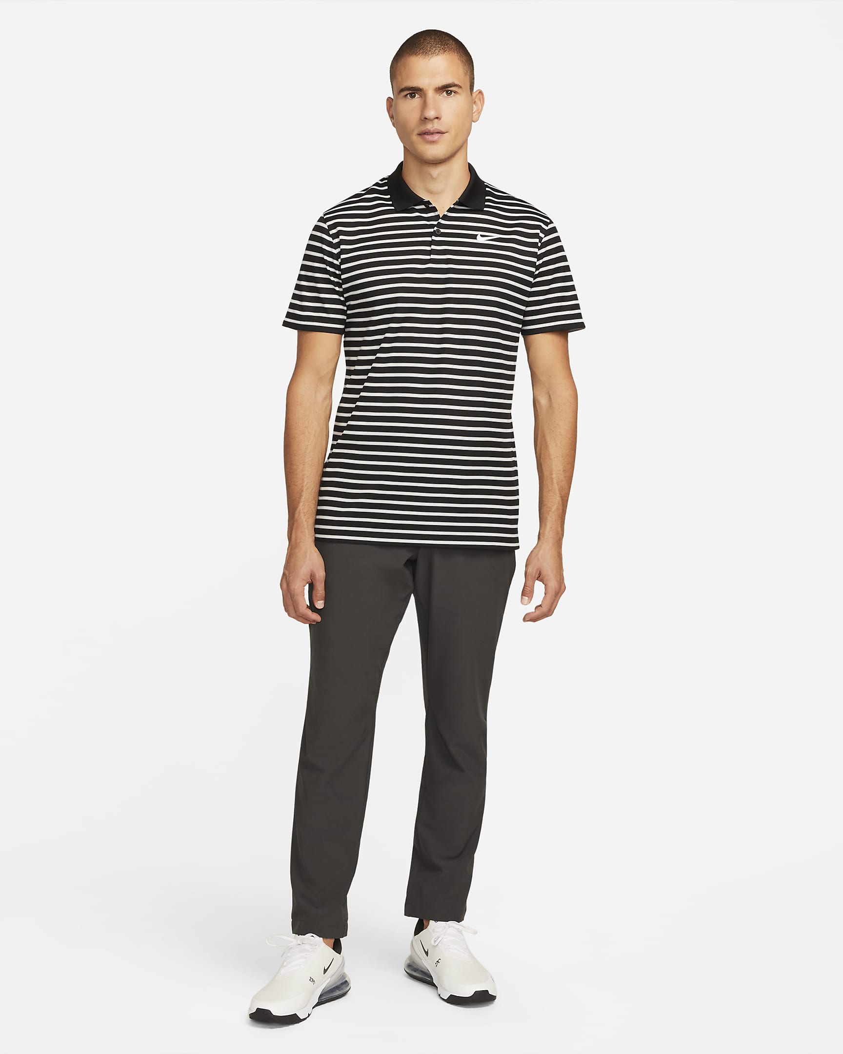 Nike DriFIT Victory Men's Striped Golf Polo. Nike UK