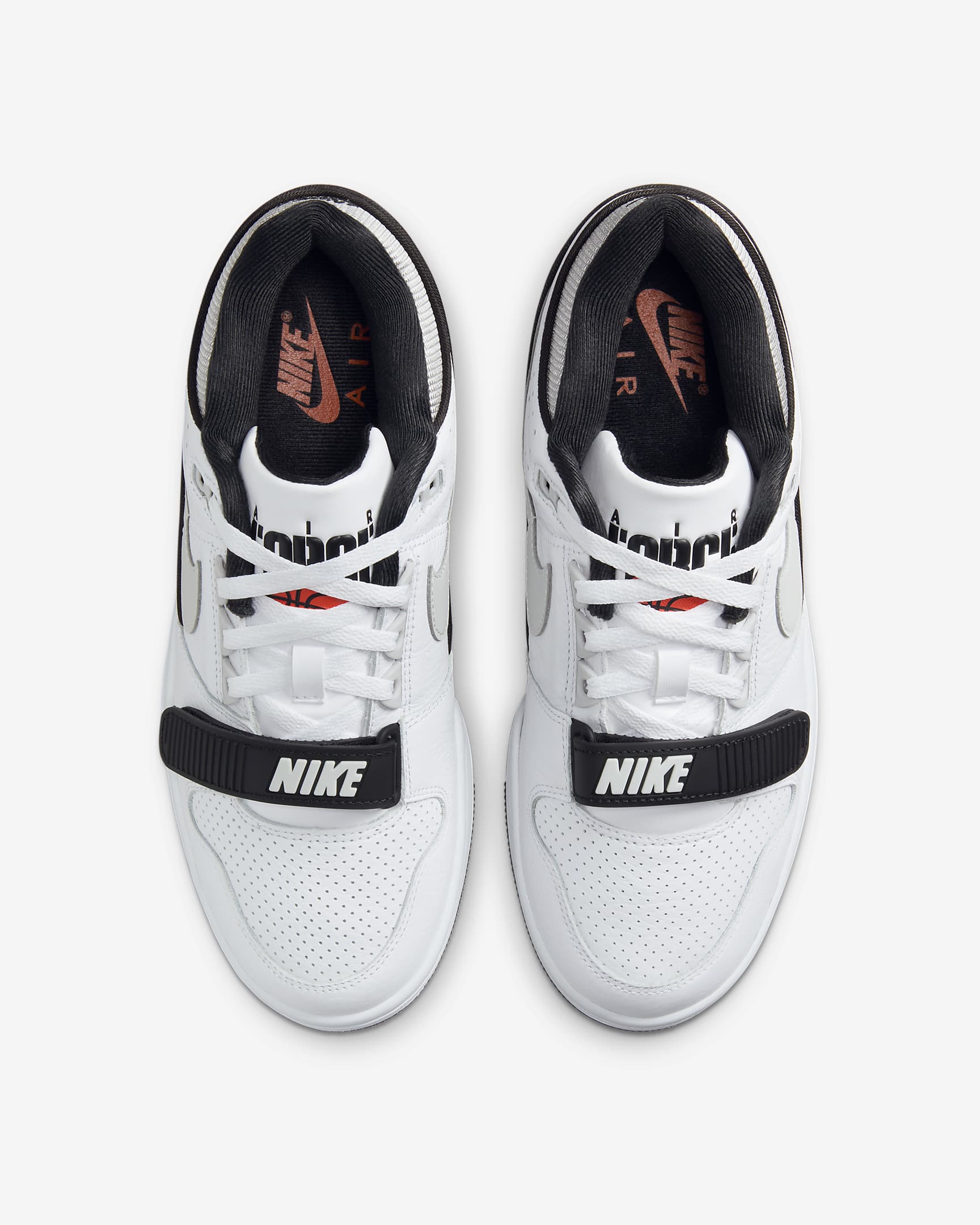 Tenis para hombre Nike Air Alpha Force 88 - Blanco/Negro/Gris tecnológico/Gris neutro