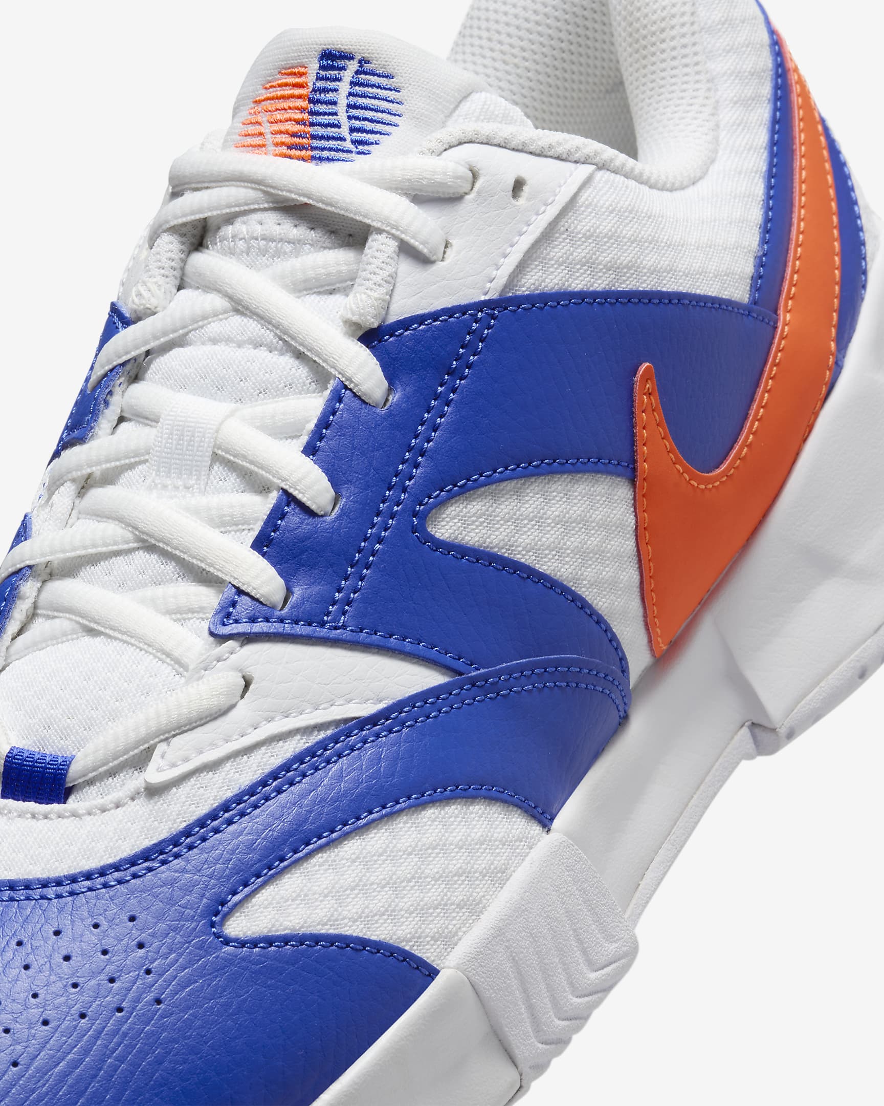 NikeCourt Lite 4 Men's Tennis Shoes - White/Hyper Royal/Hyper Crimson