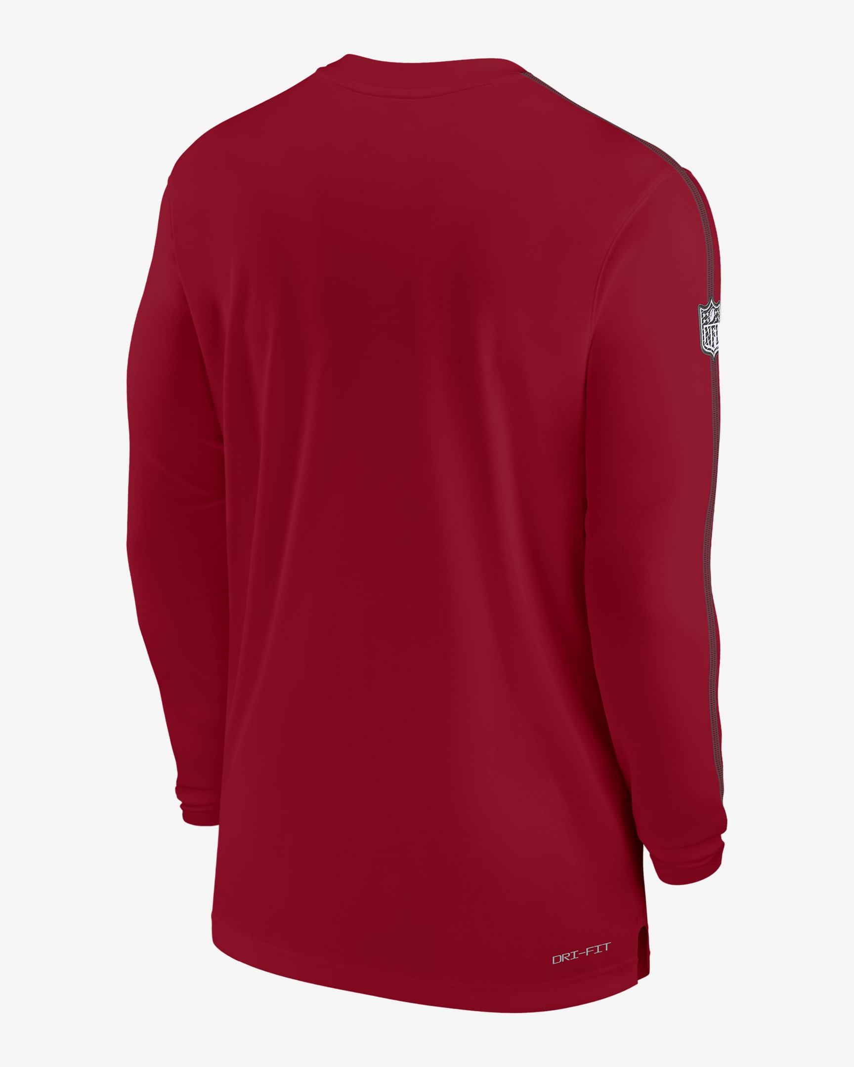 Tampa Bay Buccaneers Sideline Coach Men's Nike Dri-FIT NFL Long-Sleeve Top - Red