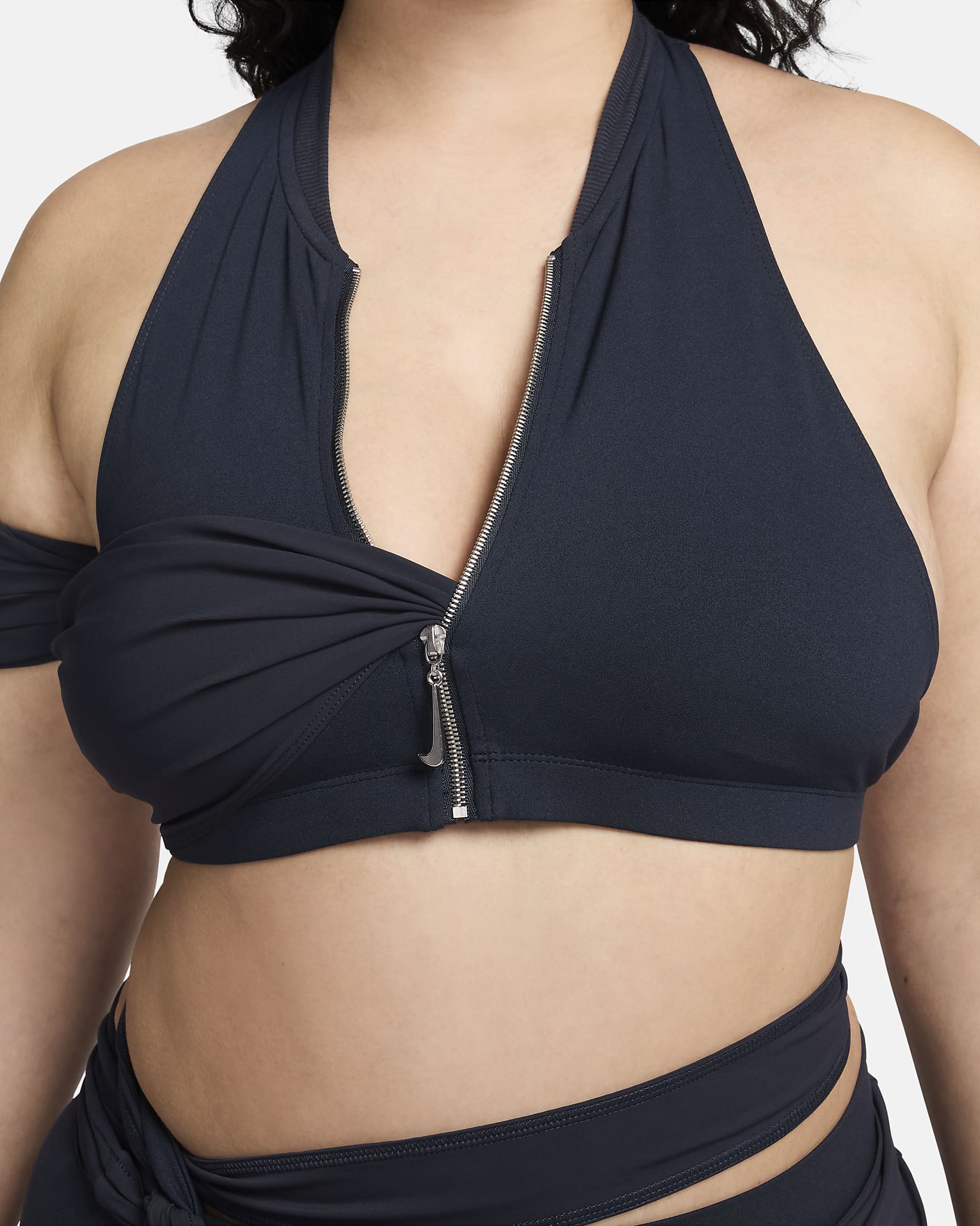 Nike x Jacquemus Women's Halter Top - Dark Obsidian