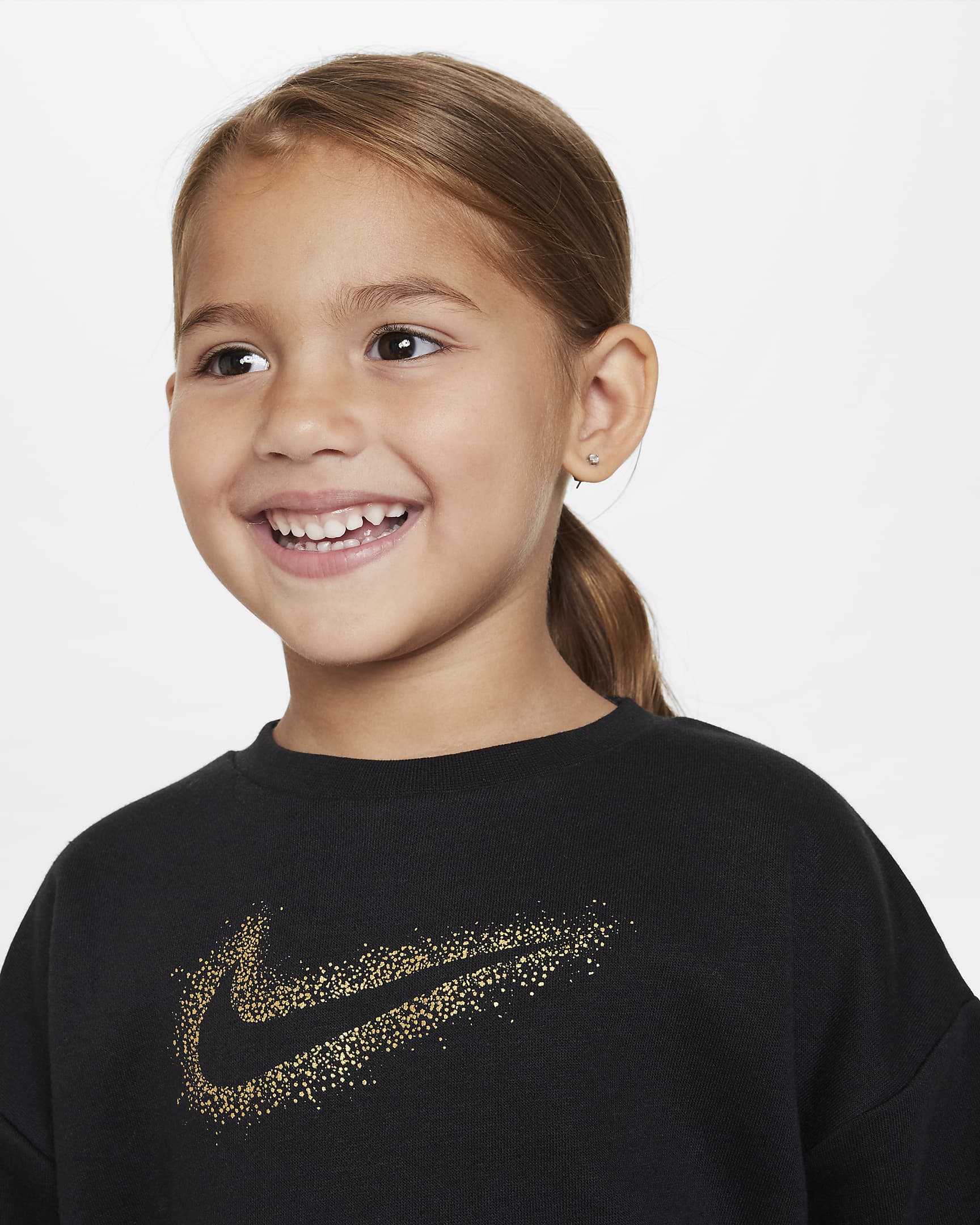 Nike Fleece Crew and Leggings Set Toddler Set. Nike UK