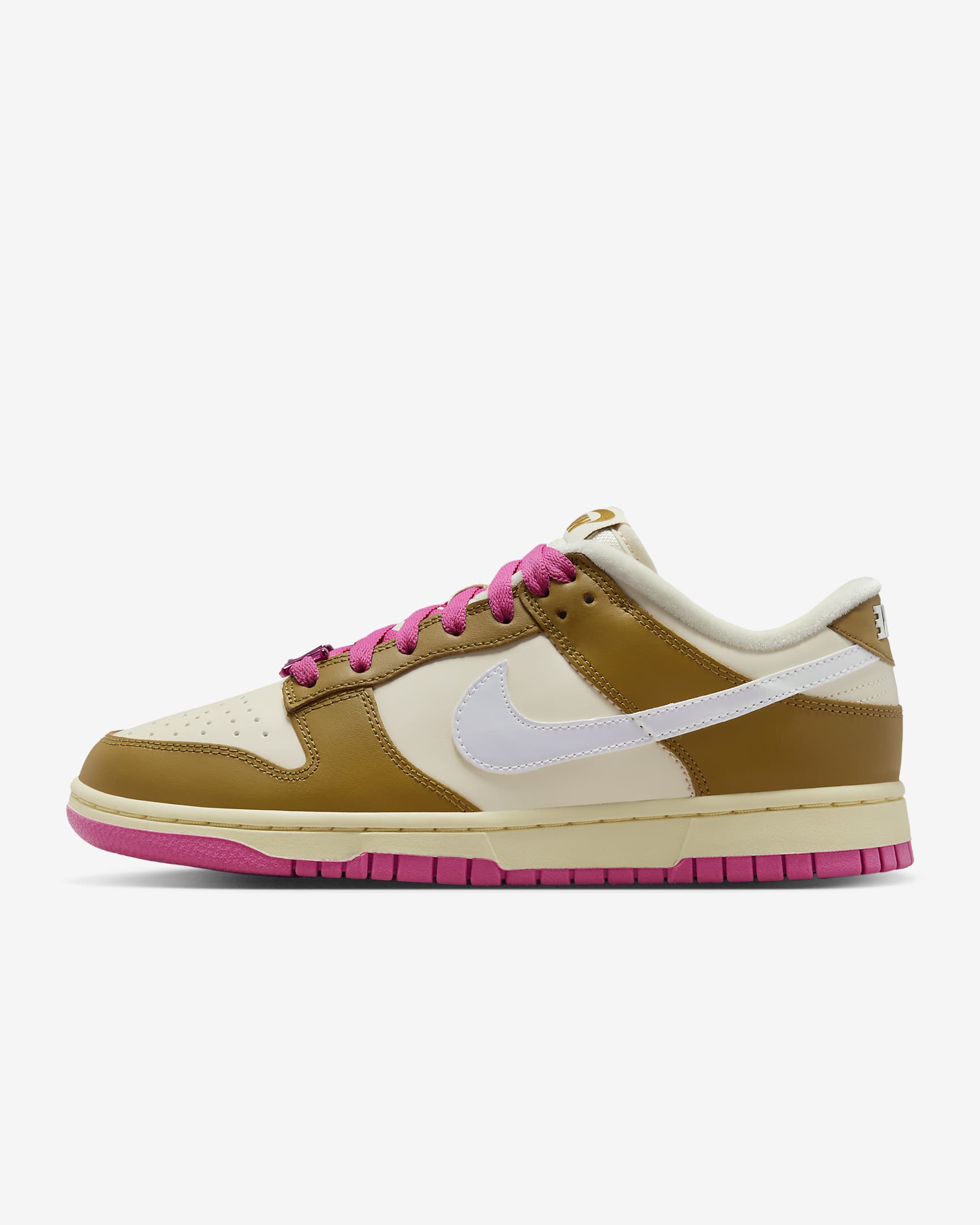 Nike Dunk Low SE Women's Shoes - Bronzine/Playful Pink/Alabaster/Coconut Milk