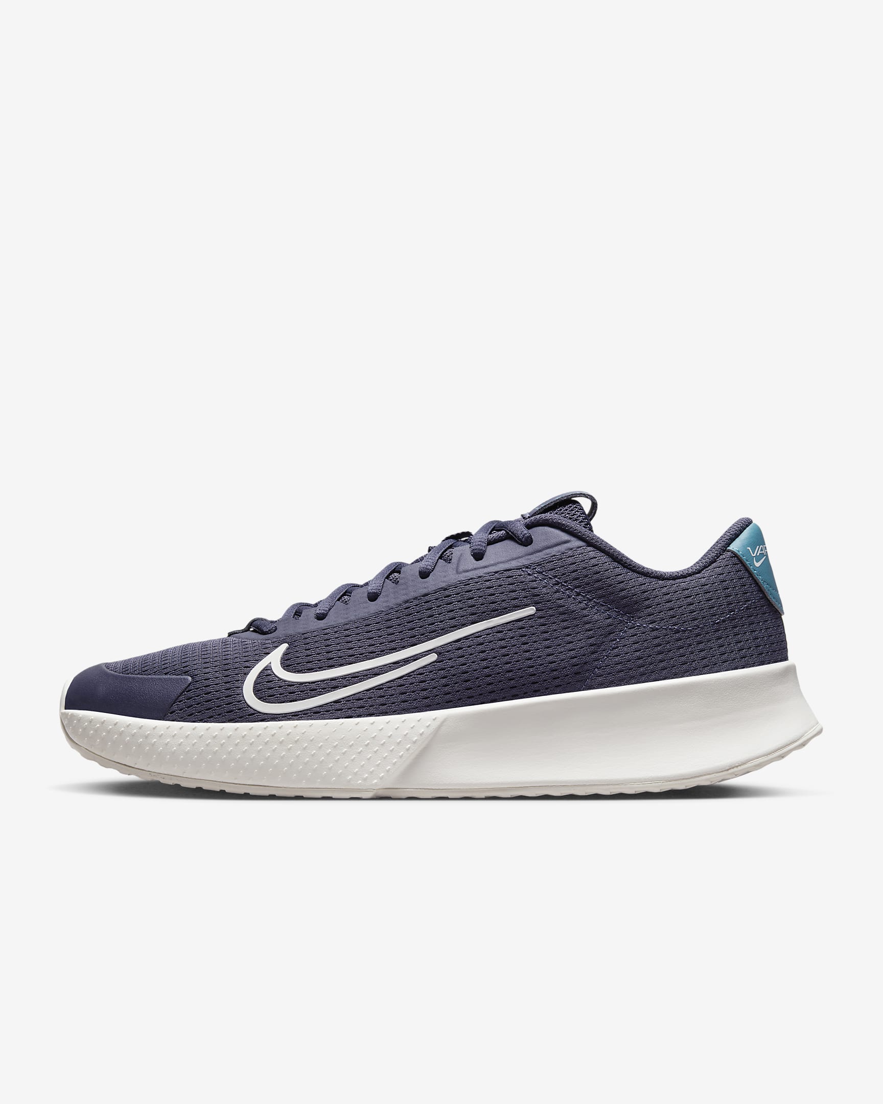 Nike Men's NikeCourt Vapor Lite 2 Hard Court Tennis Shoes (Gridiron/Mineral Teal/Sail)