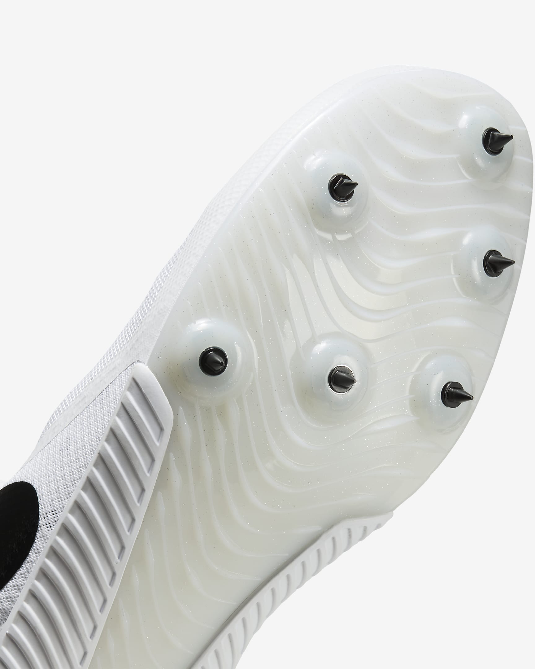 Nike Zoom Rival Track & Field Multi-Event Spikes - White/Metallic Silver/Black