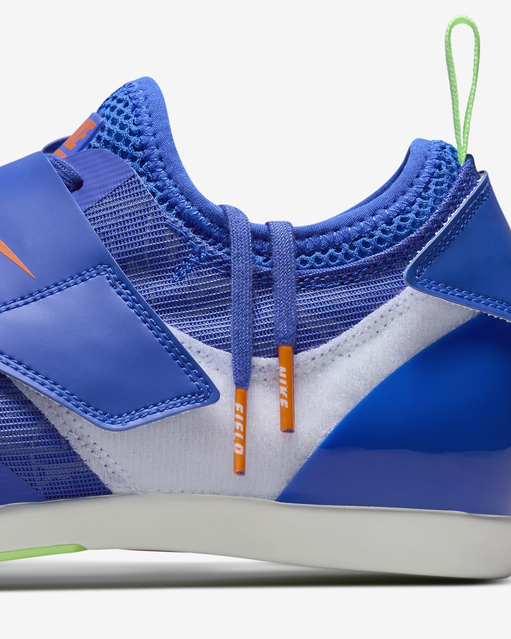 Pointes de course et de saut Nike Pole Vault Elite - Racer Blue/Safety Orange/Lime Blast/Blanc