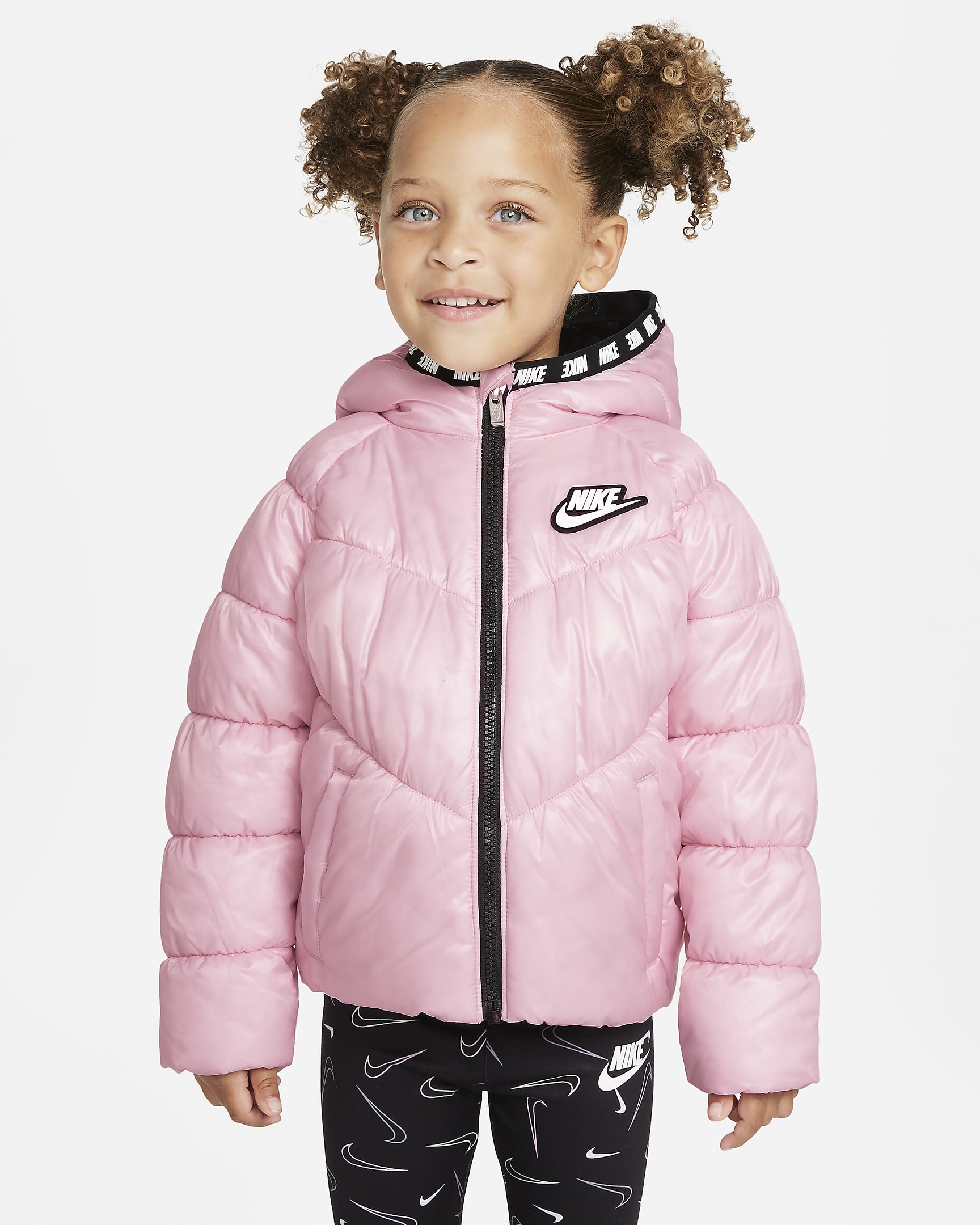 Nike Chaqueta acolchada - Infantil - Pink Foam