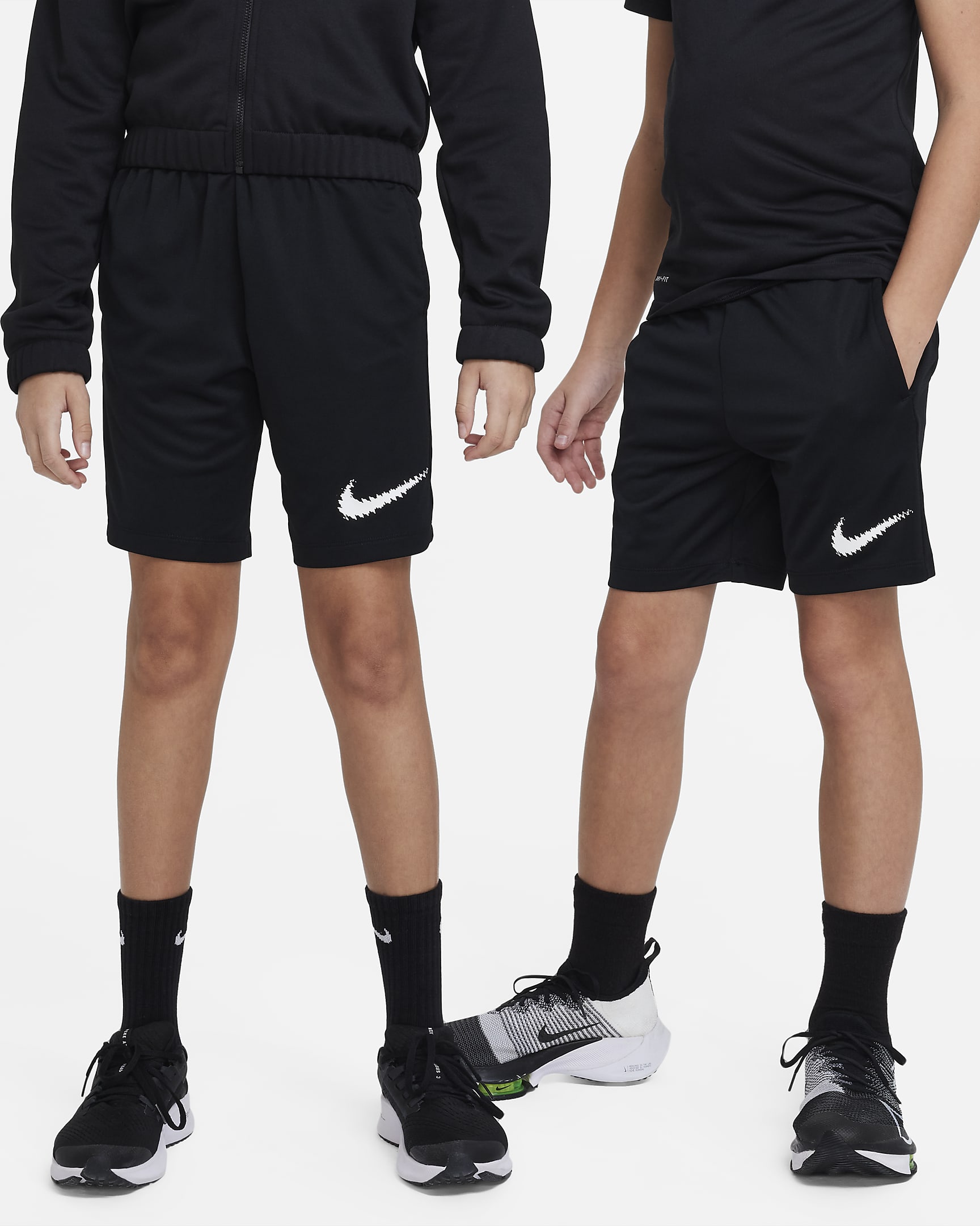 ナイキ Dri-FIT Trophy23 ジュニア トレーニングショートパンツ - ブラック/ホワイト