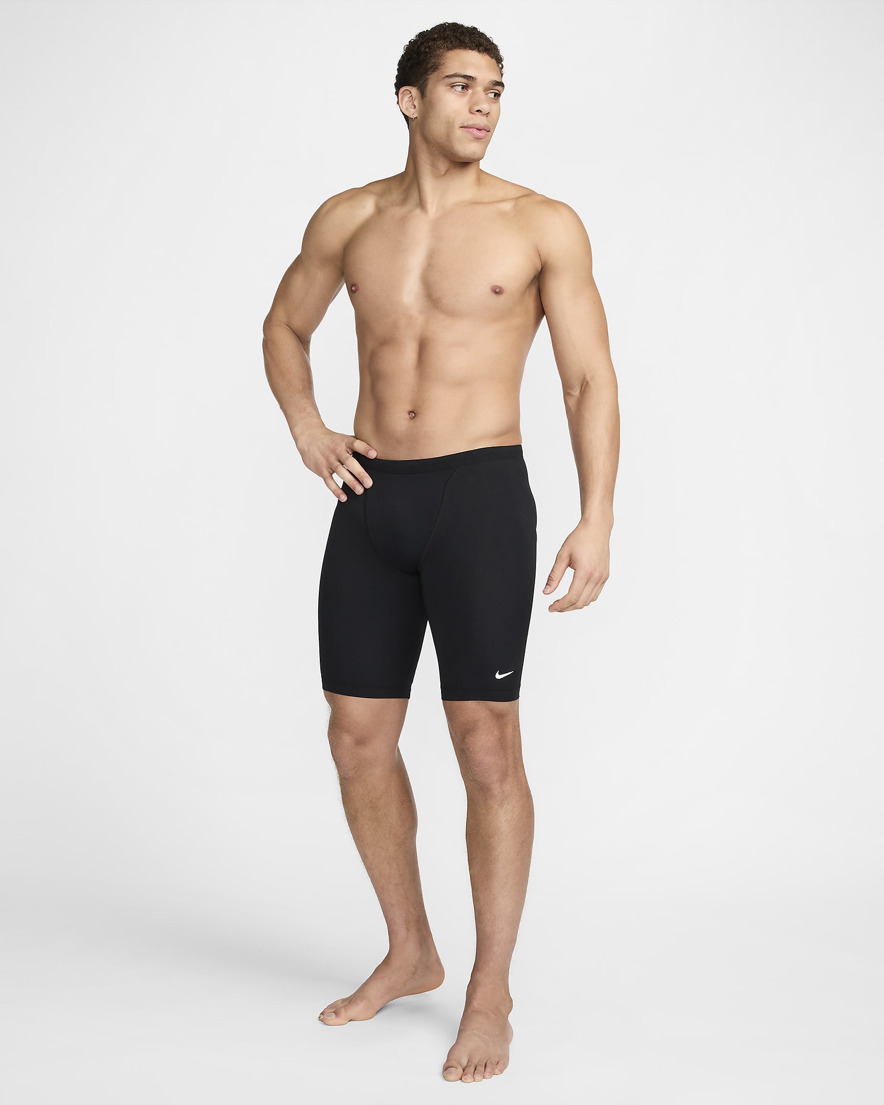 Traje de baño jammer para hombre Nike Swim - Negro