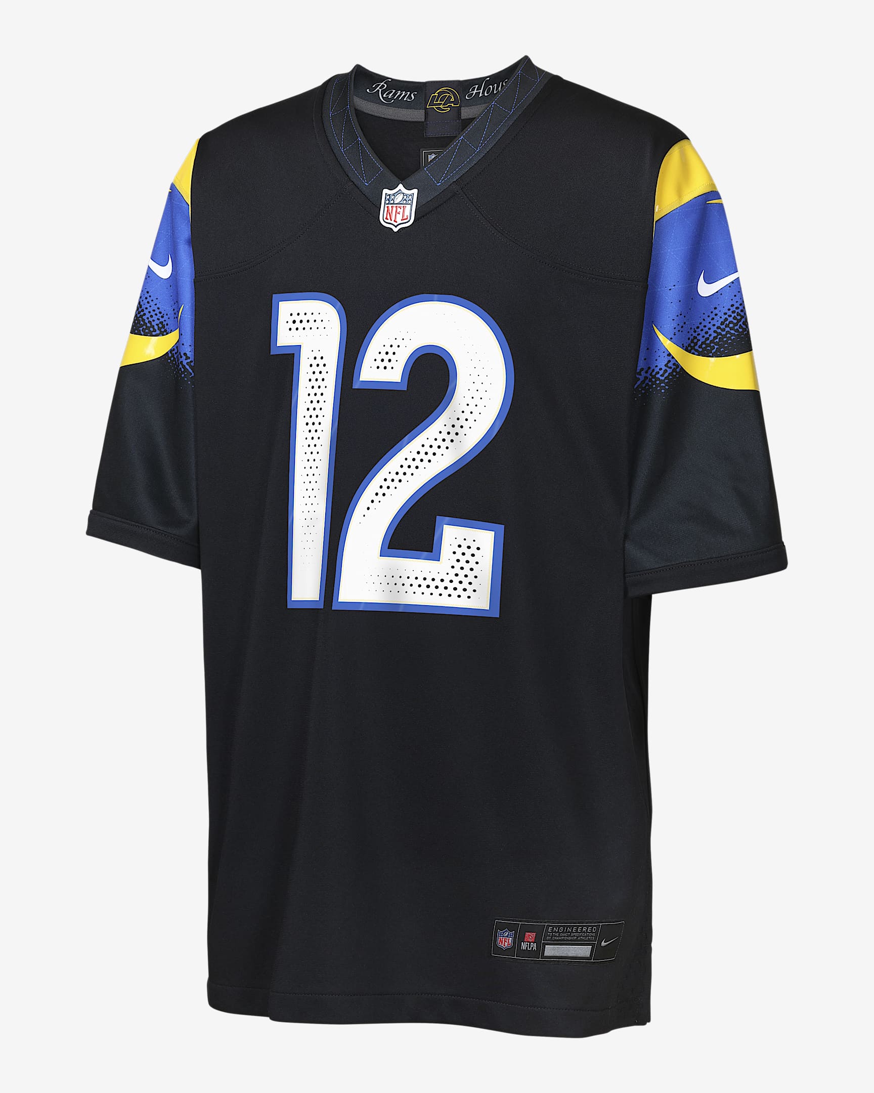 Puka Nacua Los Angeles Rams Rivalries Collection Big Kids' Nike NFL Game Jersey - Blue