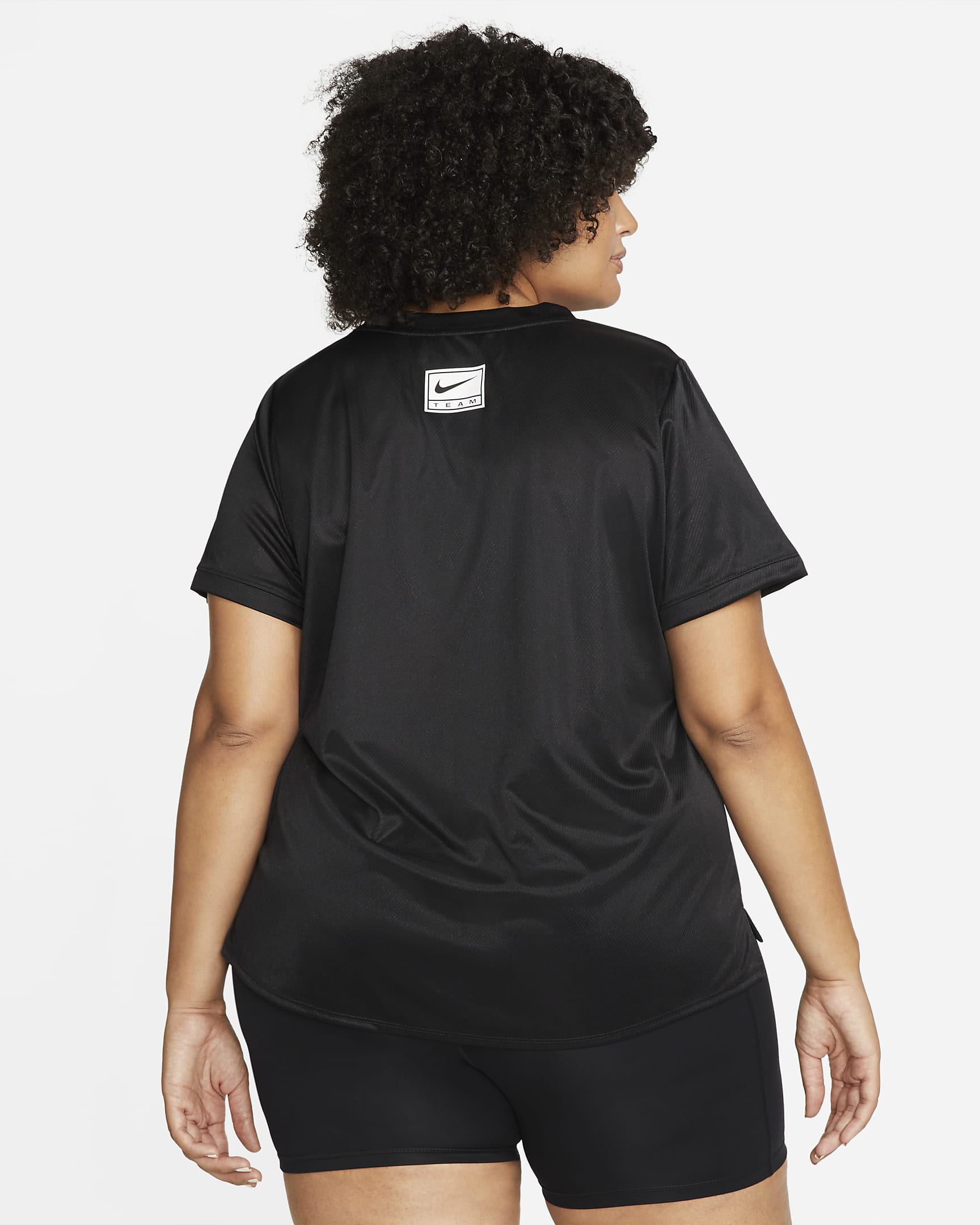 Nike Dri-FIT Swoosh Women's Short-Sleeve Running Top (Plus Size). Nike JP