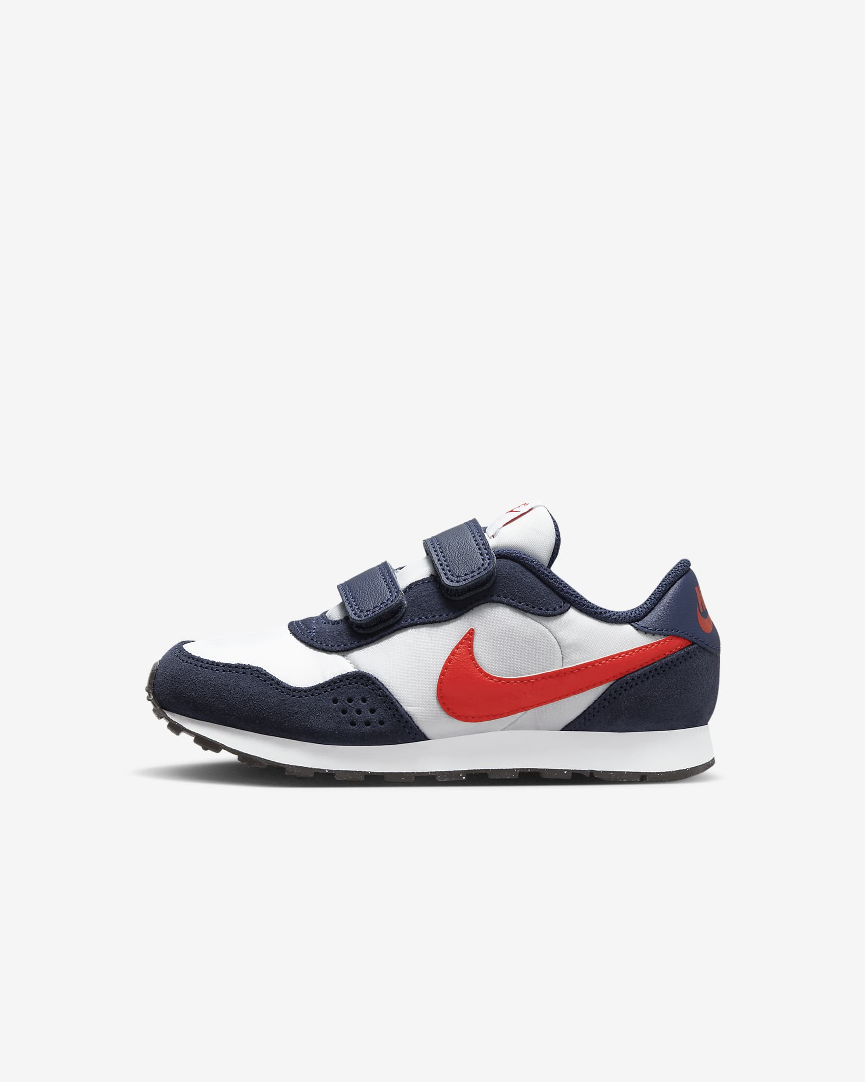 Nike MD Valiant Little Kids' Shoes - Midnight Navy/White/Black/Picante Red