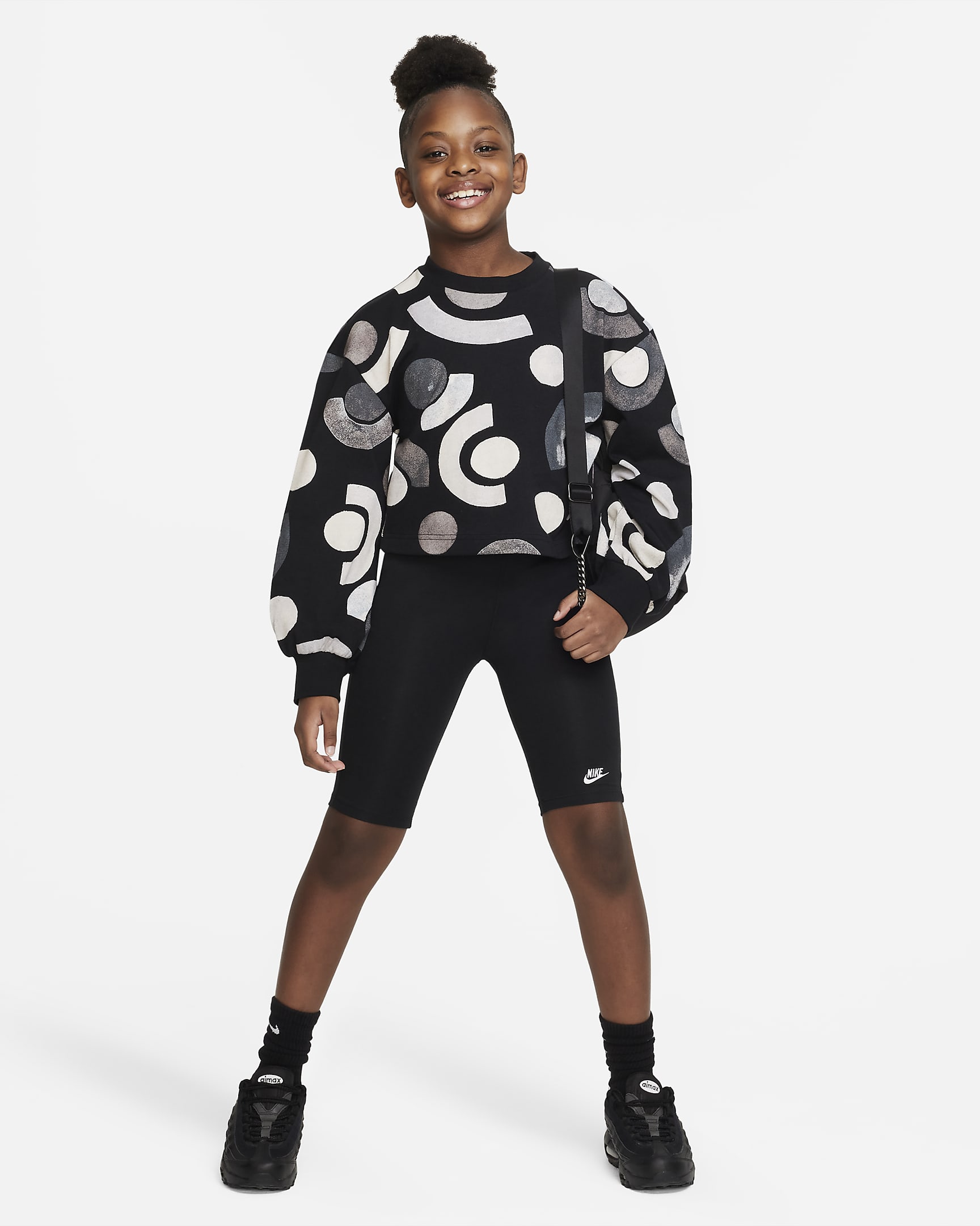 childrens nike crop tops