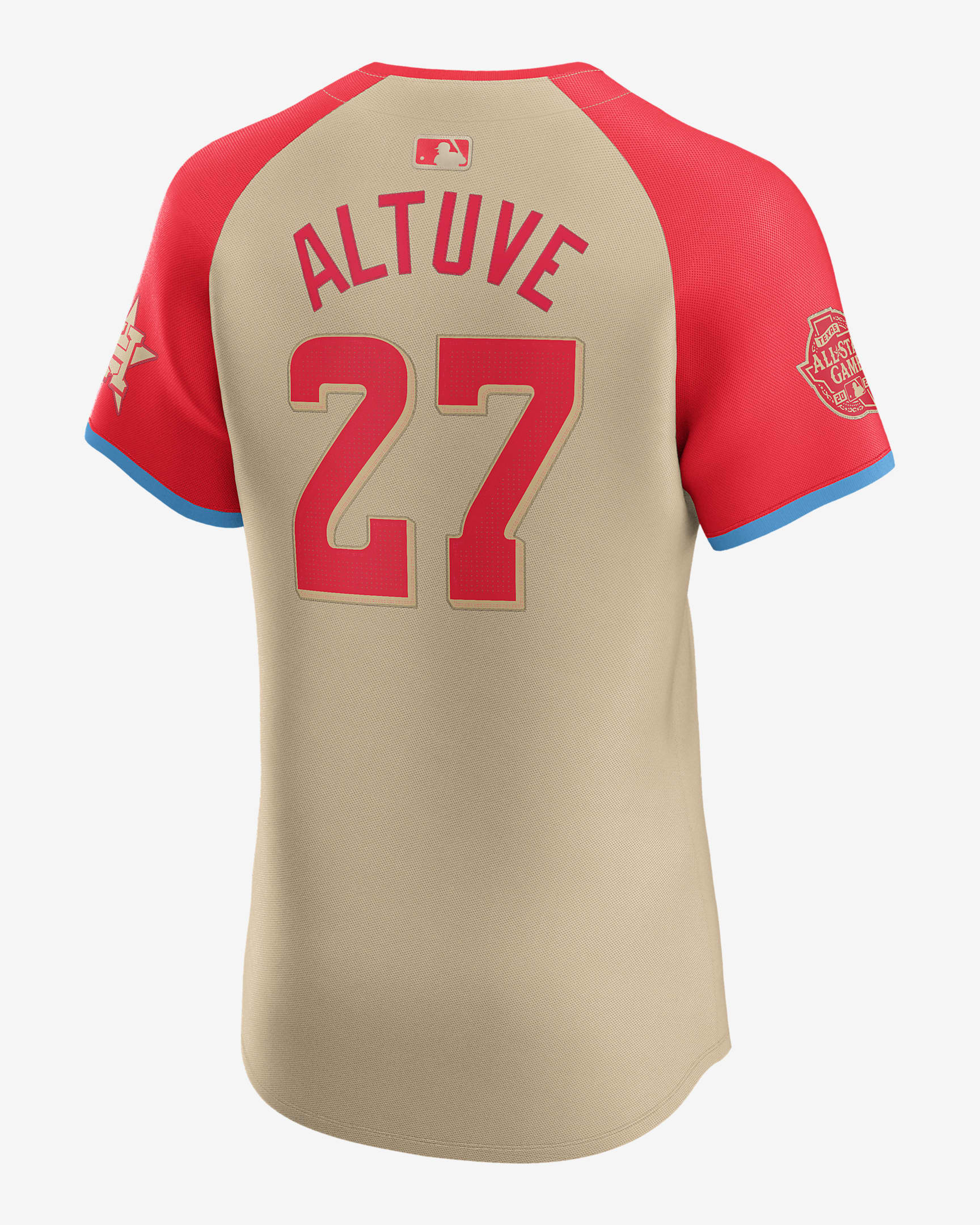 Jersey Nike DriFIT ADV de la MLB Elite para hombre José Altuve