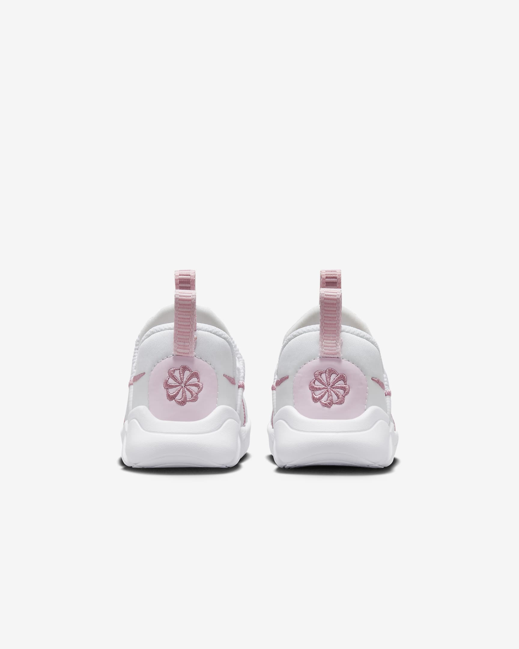 Nike Flex Plus 2 Baby/Toddler Shoes - White/Pink Foam/Medium Soft Pink/Elemental Pink