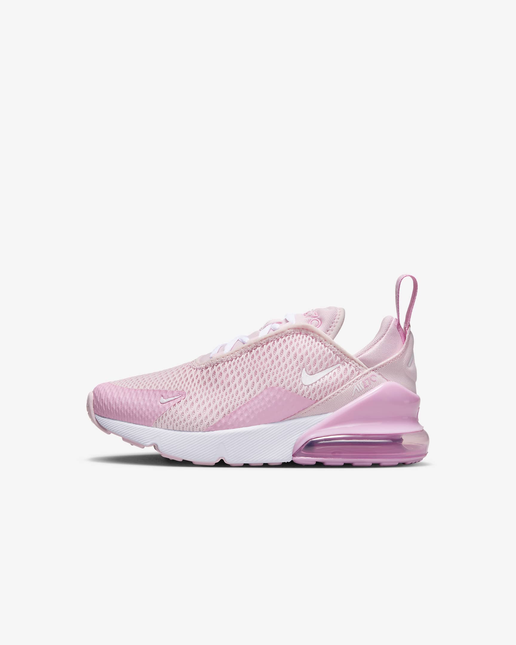 Nike Air Max 270 Younger Kids' Shoe - Pink Foam/Pink Rise/White