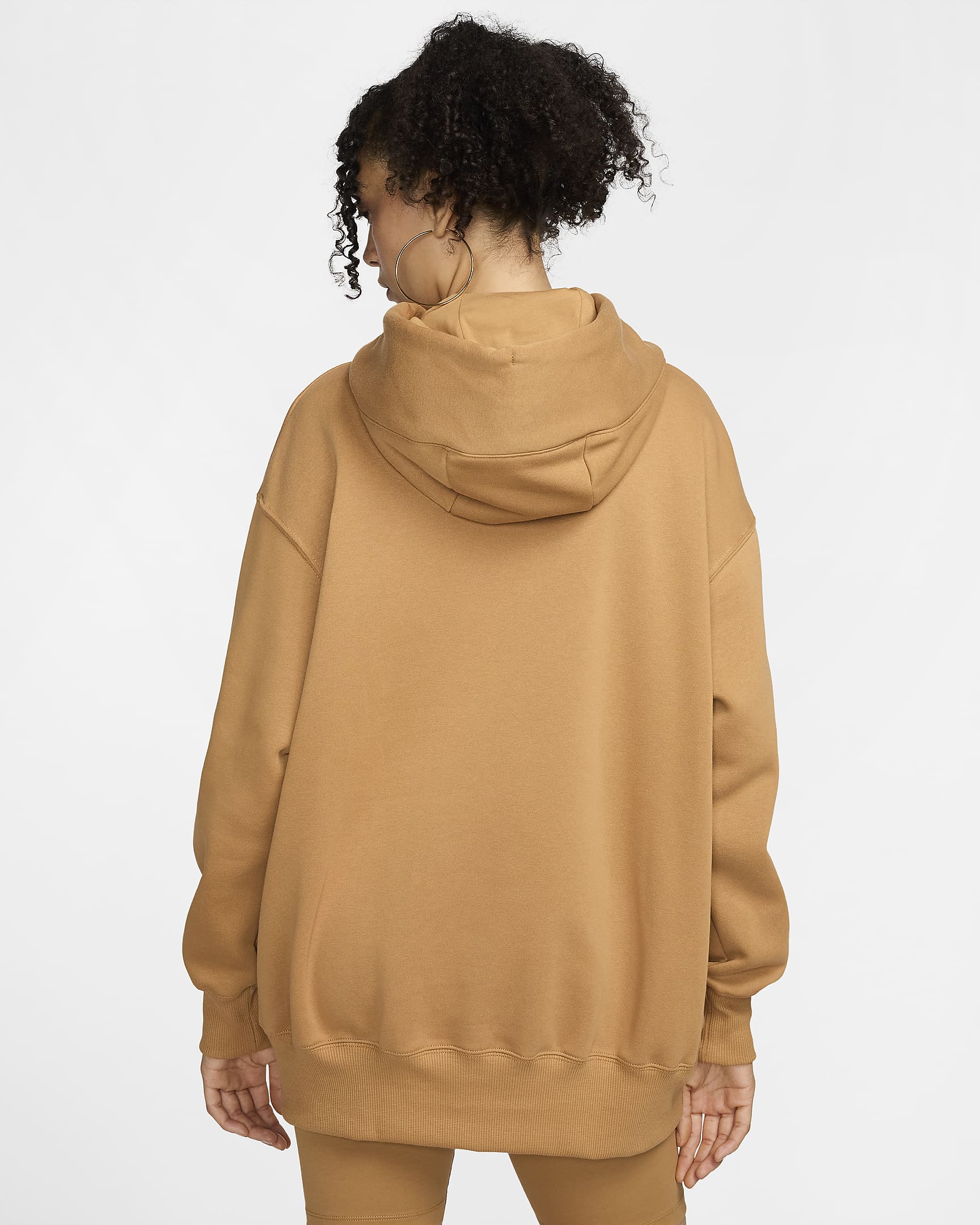 Nike Sportswear Phoenix Fleece Women's Oversized Pullover Hoodie - Flax/Sail