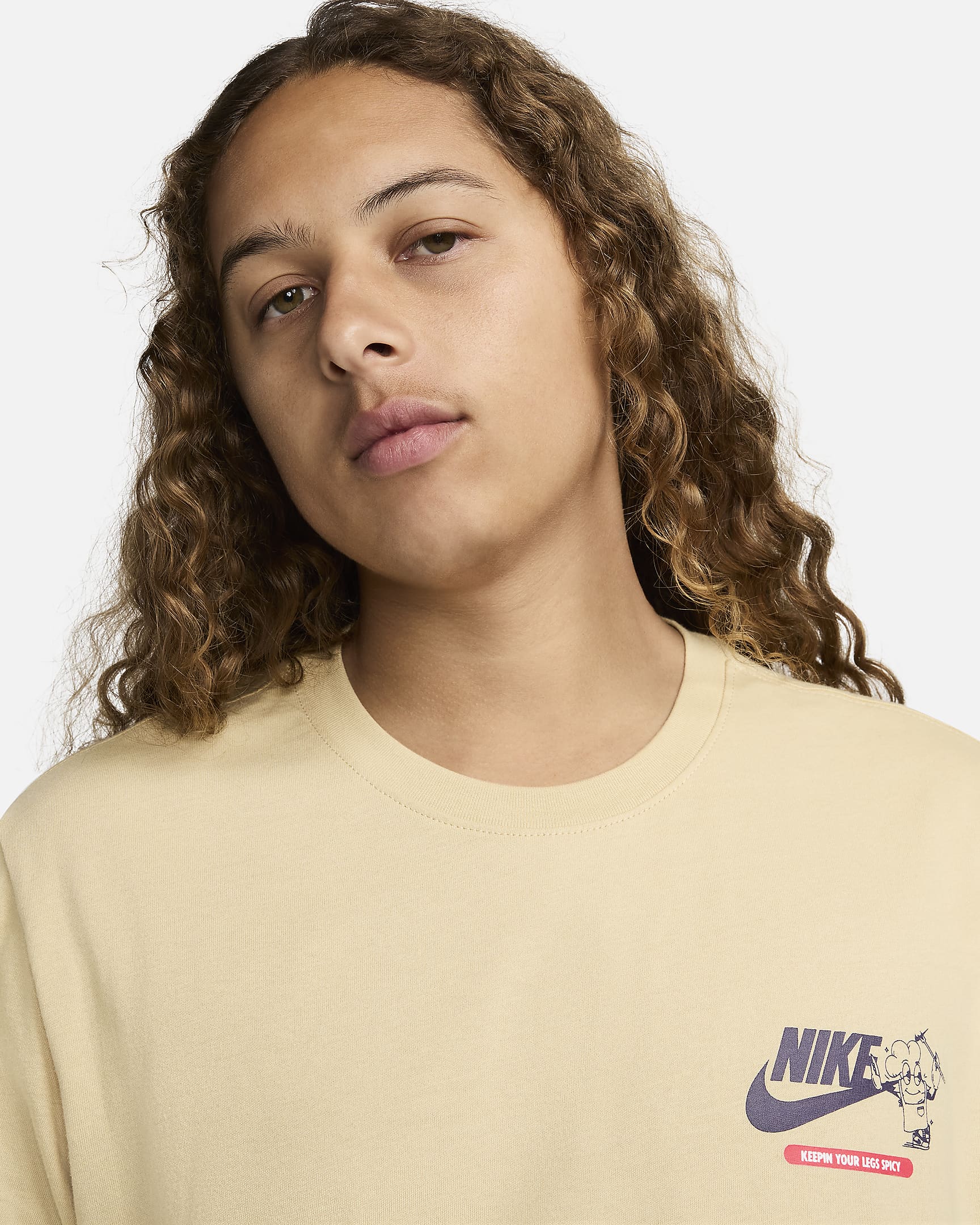 Playera para hombre Nike Sportswear - Sésamo