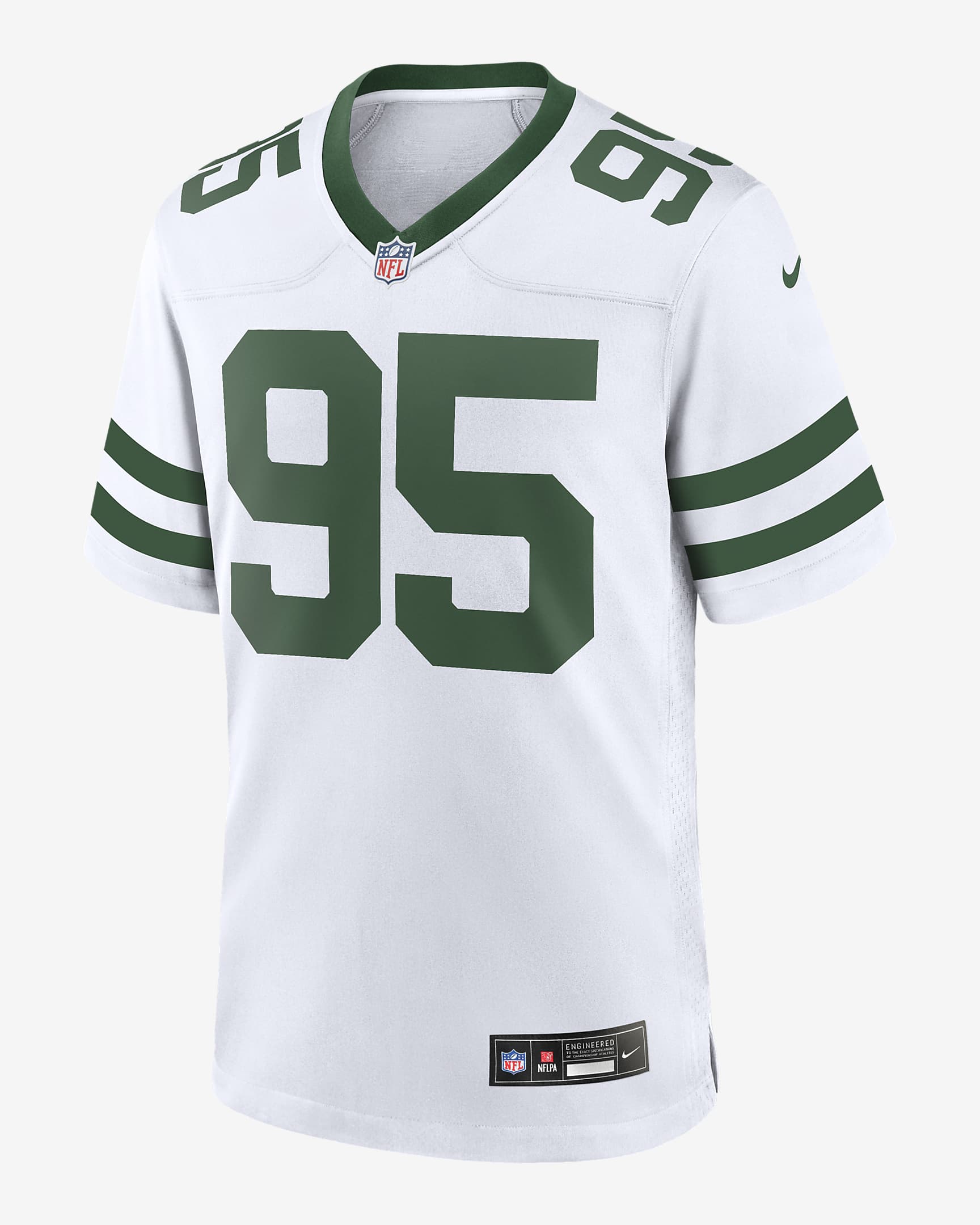 Quinnen Williams New York Jets Men's Nike NFL Game Football Jersey ...