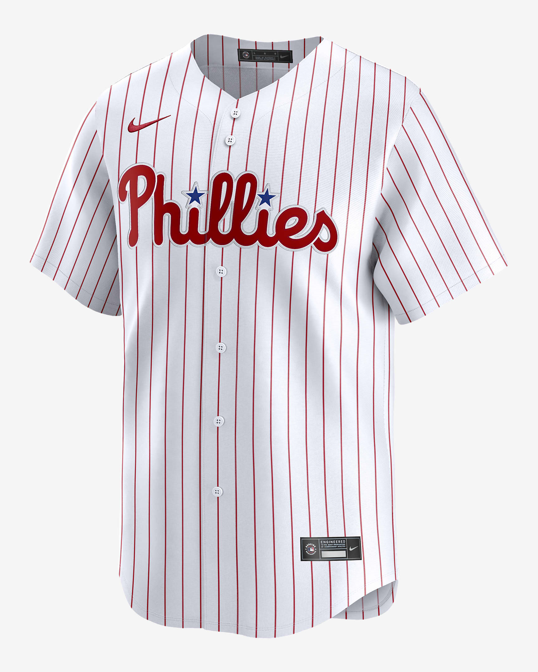 J.T. Jersey Nike Dri-FIT ADV de la MLB Limited para hombre J.T. Realmuto Philadelphia Phillies - Blanco