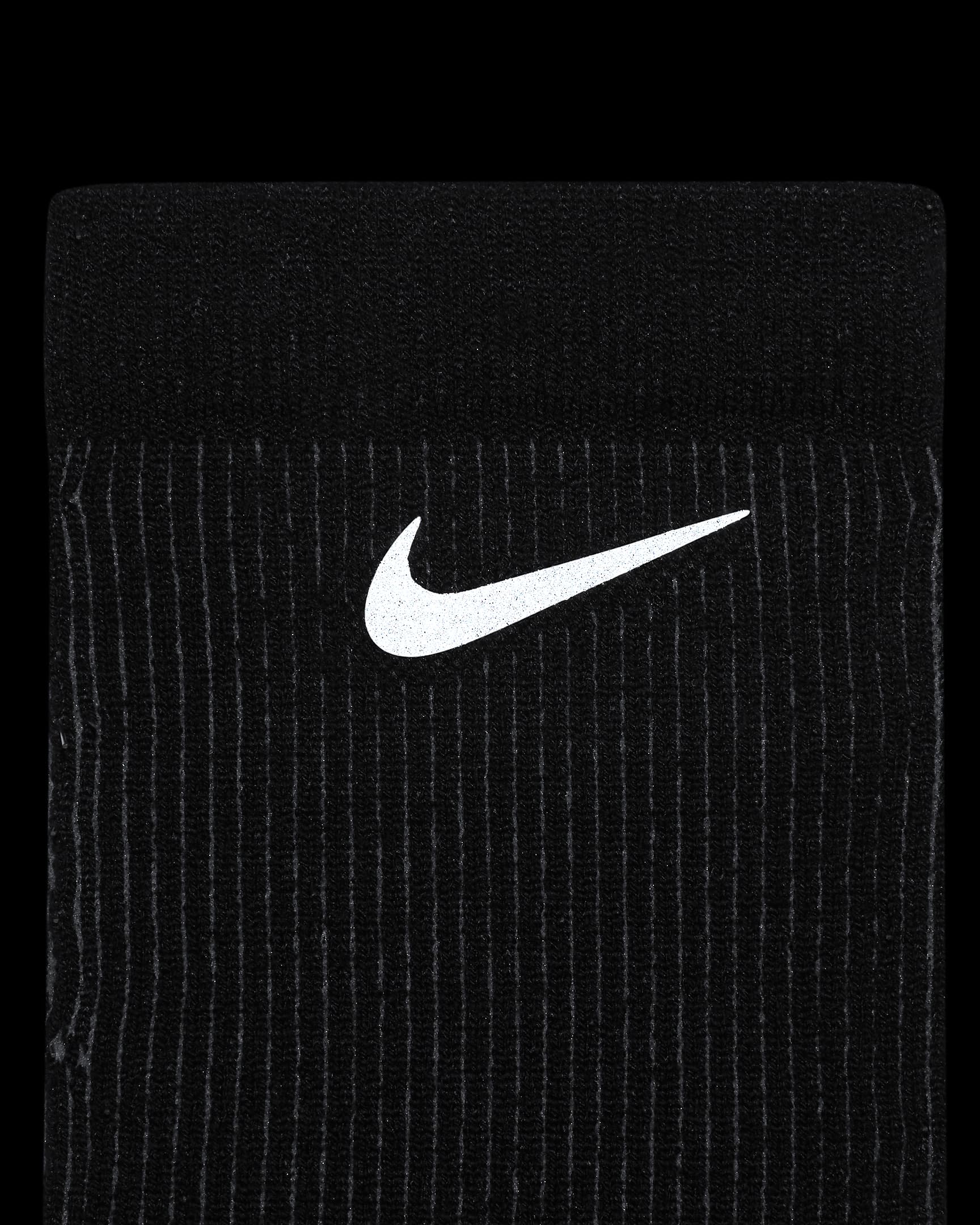 Nike Dri-FIT Trail-Running Crew Socks - Black/Black/Anthracite/Anthracite