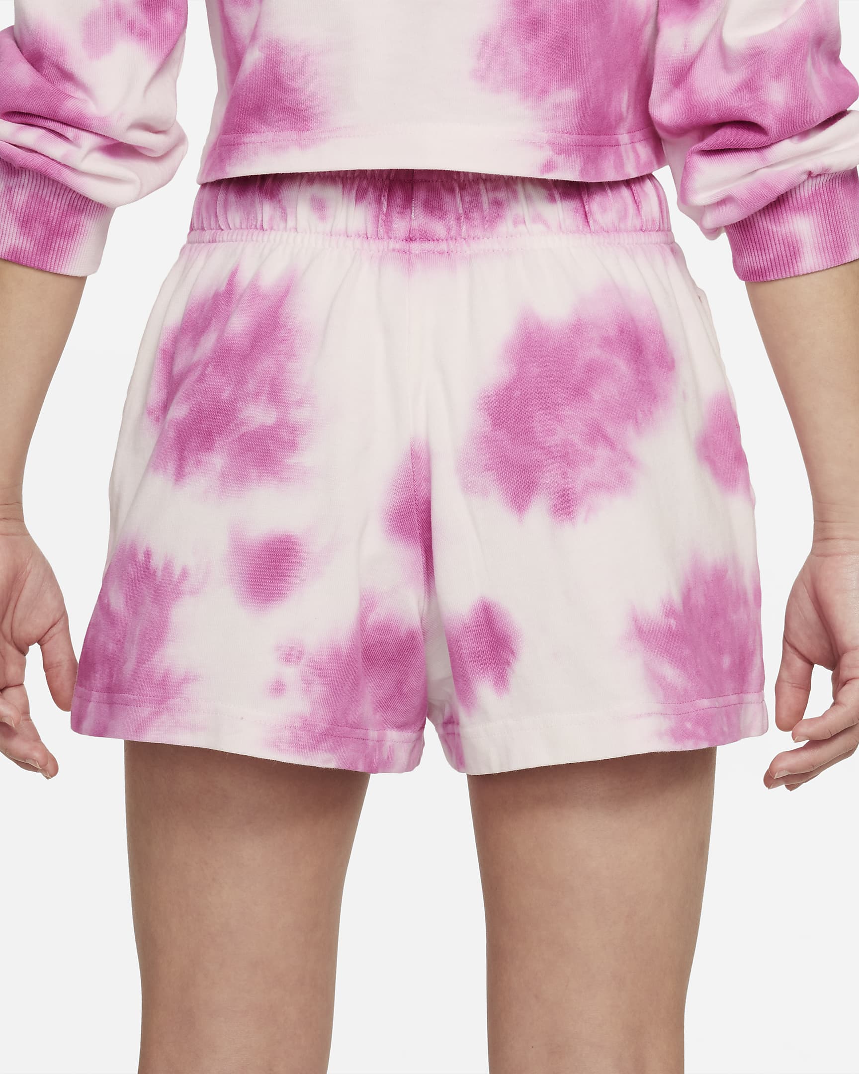 Nike Sportswear WashedShorts mit Print für ältere Kinder (Mädchen