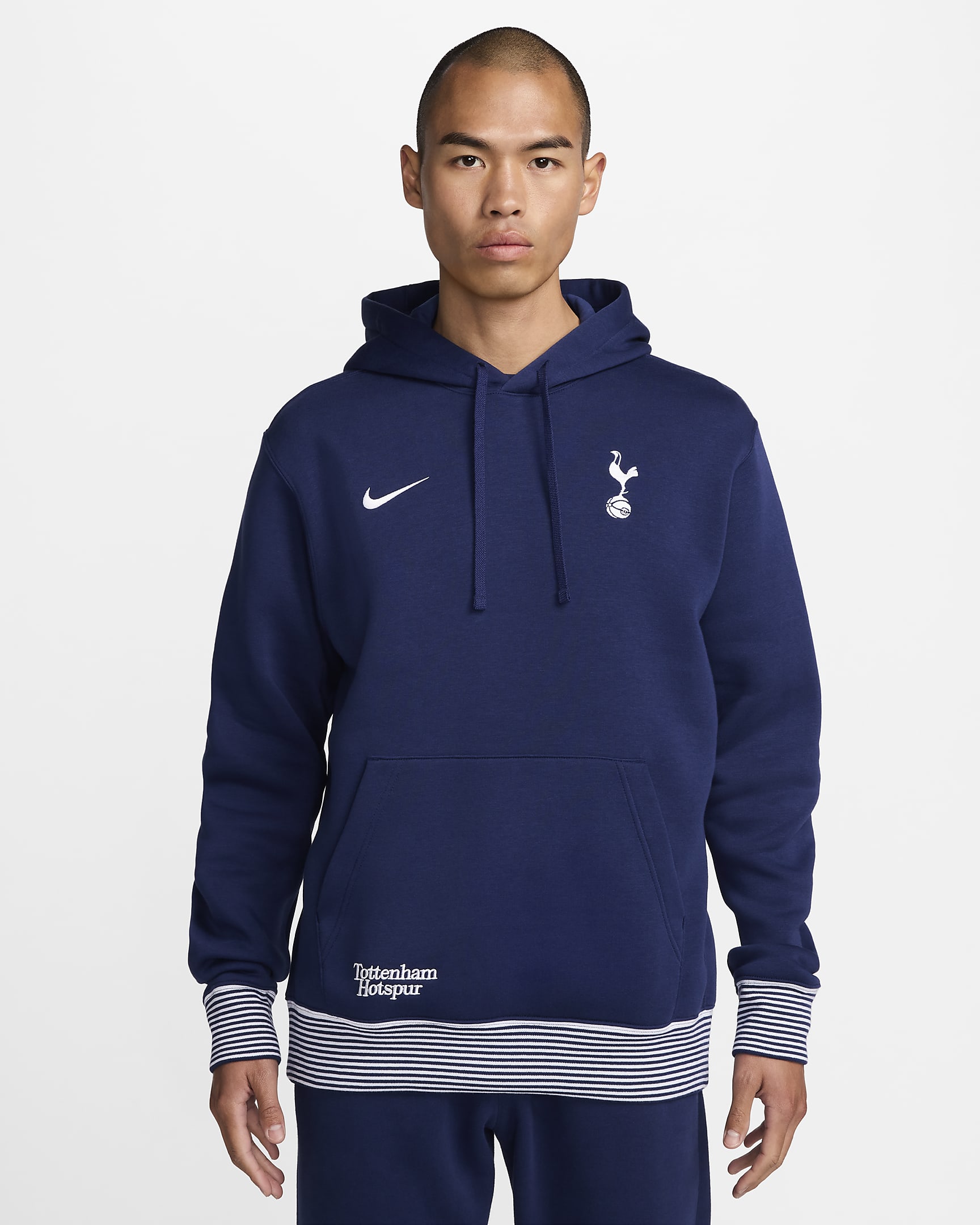 Tottenham Hotspur Club Nike Fußball-Hoodie (Herren) - Binary Blue/Weiß