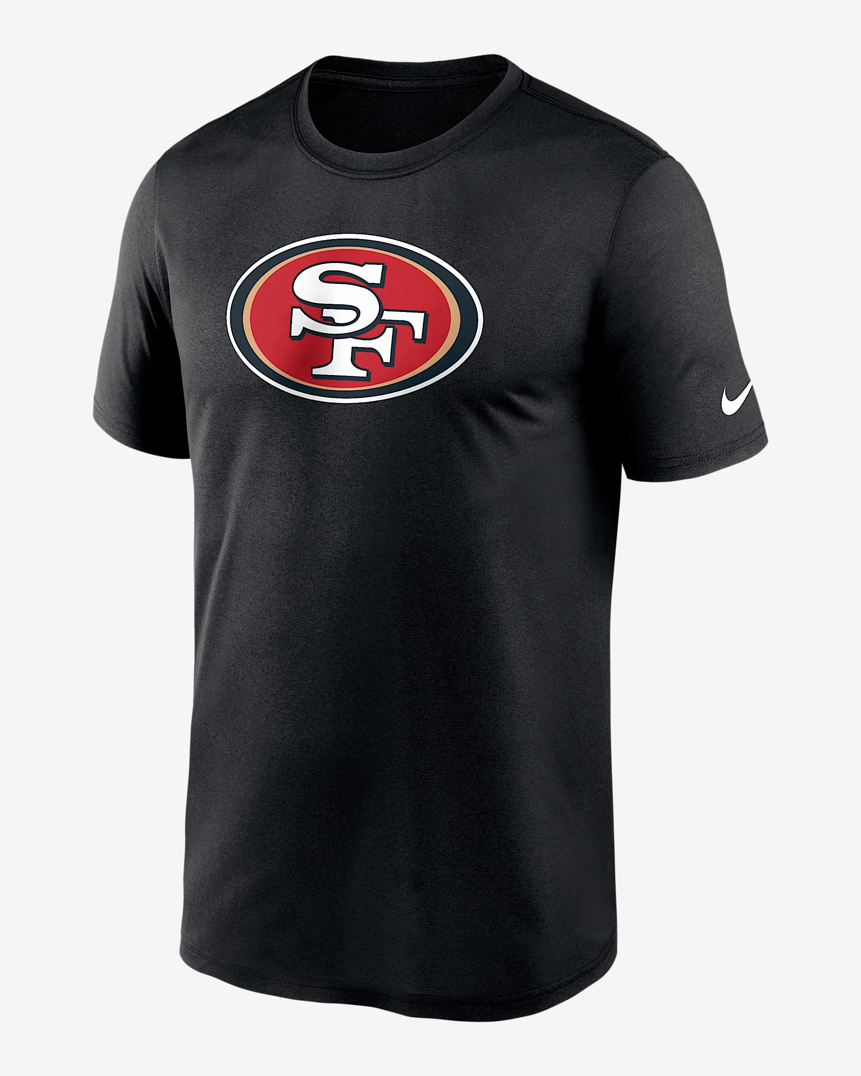 Playera Nike Dri-FIT de la NFL para hombre San Francisco 49ers Legend Logo - Negro