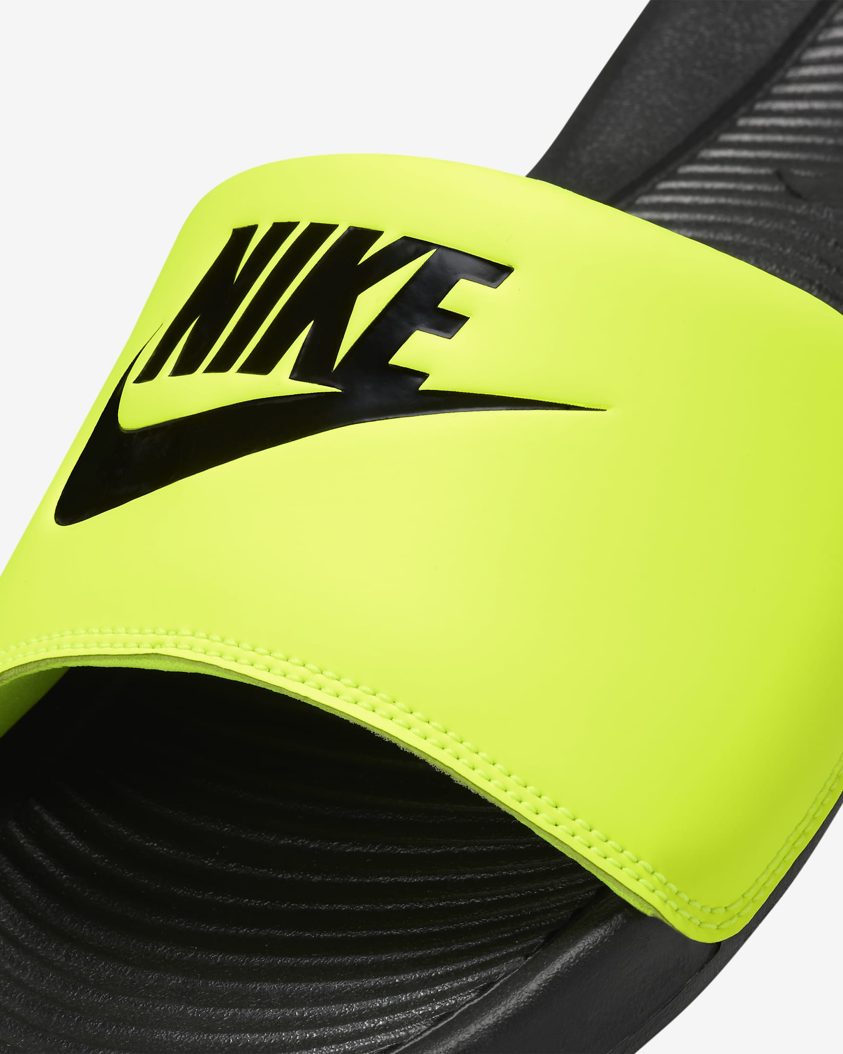 Nike Victori One Men's Slides - Black/Volt/Black