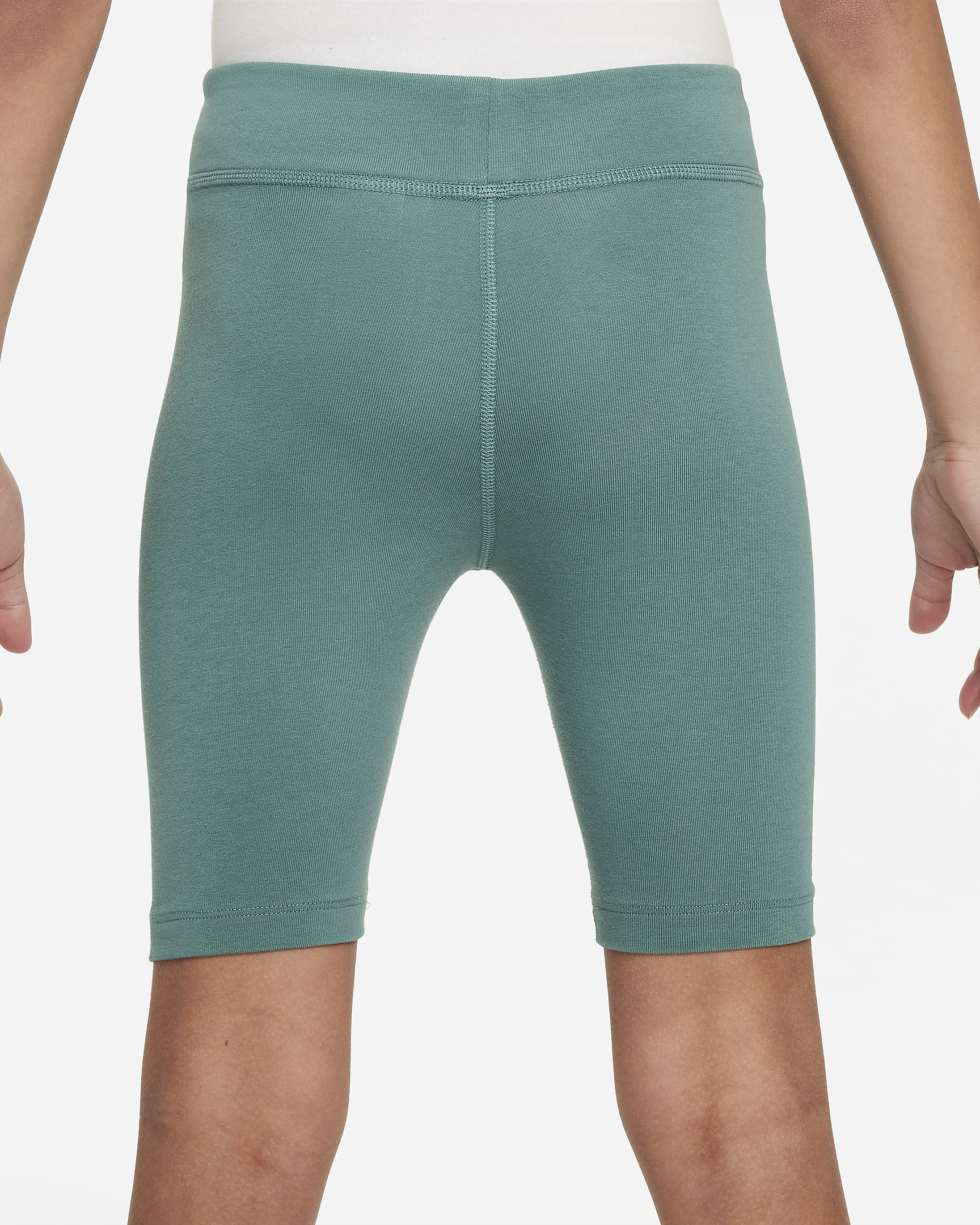 Shorts de ciclismo de 18 cm para niña talla grande Nike - De costa a costa/Blanco