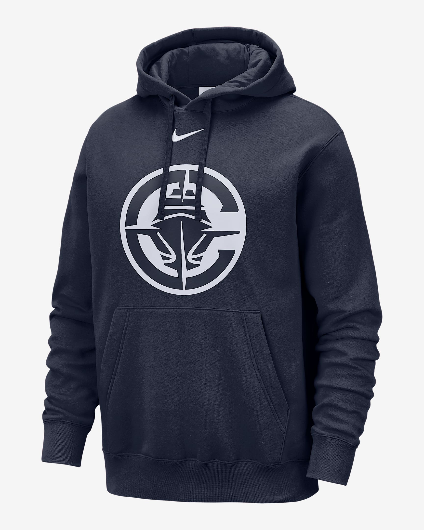 LA Clippers Club Men's Nike NBA Pullover Hoodie - College Navy/White