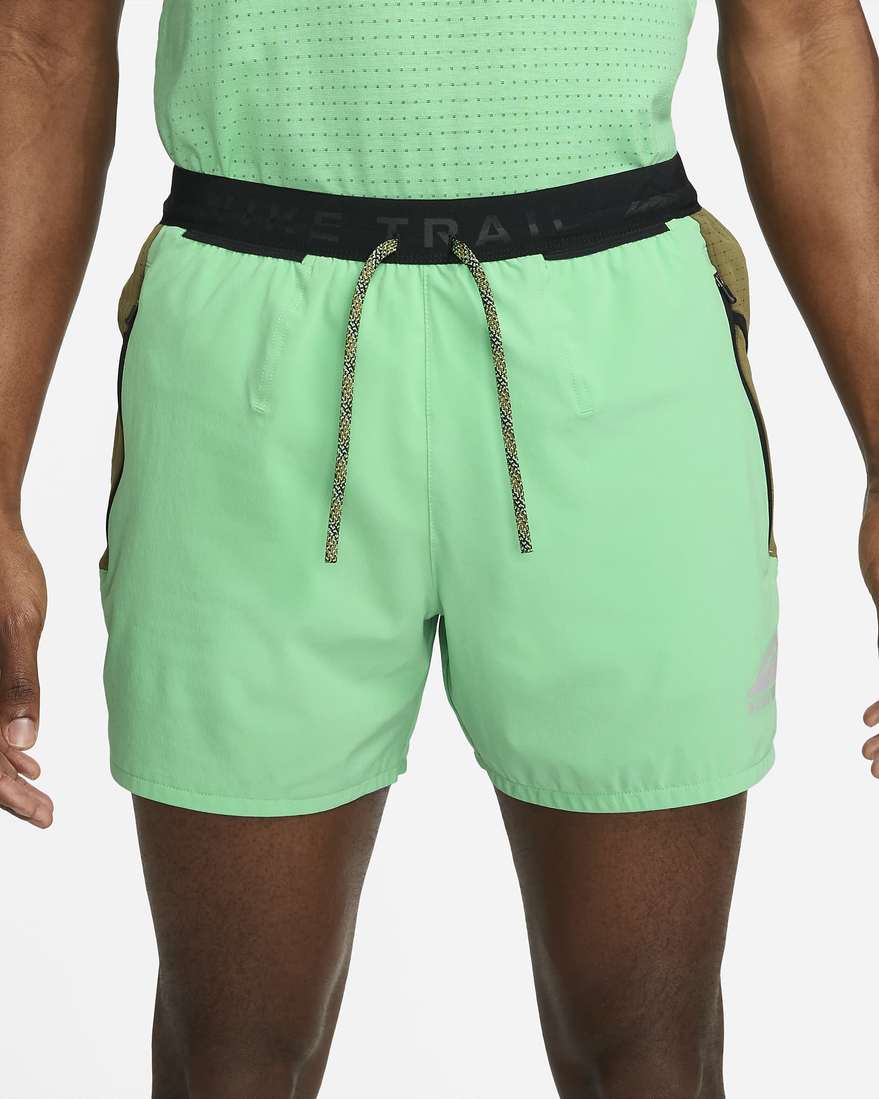 Nike Trail Second Sunrise Men's DriFIT 13cm (approx.) BriefLined Running Shorts. Nike CA