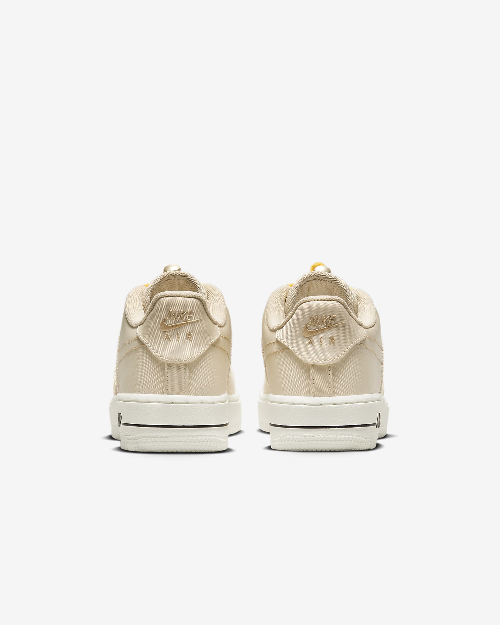 Nike Air Force 1 LV8 3 Older Kids' Shoes - Sand Drift/Citron Pulse/Hemp/Sail