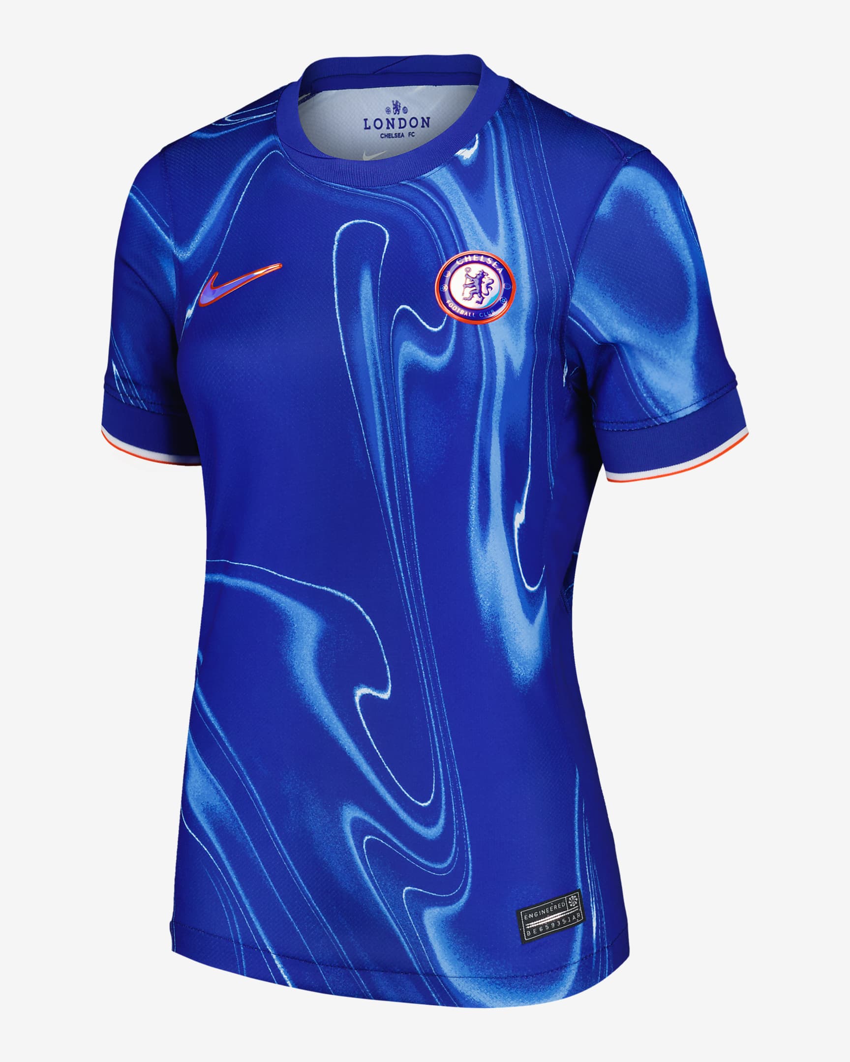 Enzo Fernández Chelsea 2024/25 Stadium Home Women's Nike Dri-FIT Soccer Jersey - Blue