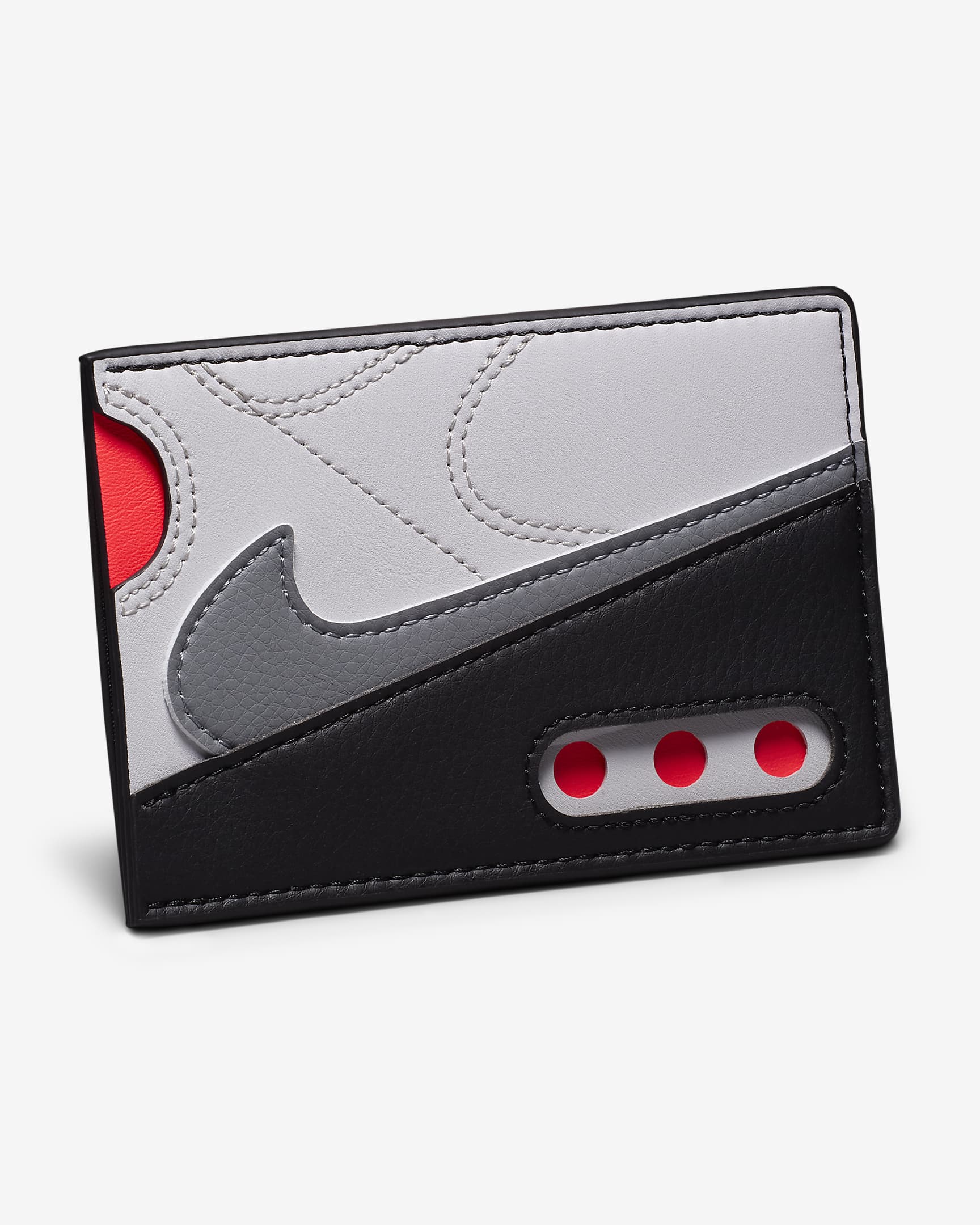 Nike Icon Air Max 90 Card Wallet - Neutral Grey/Infrared/Cool Grey