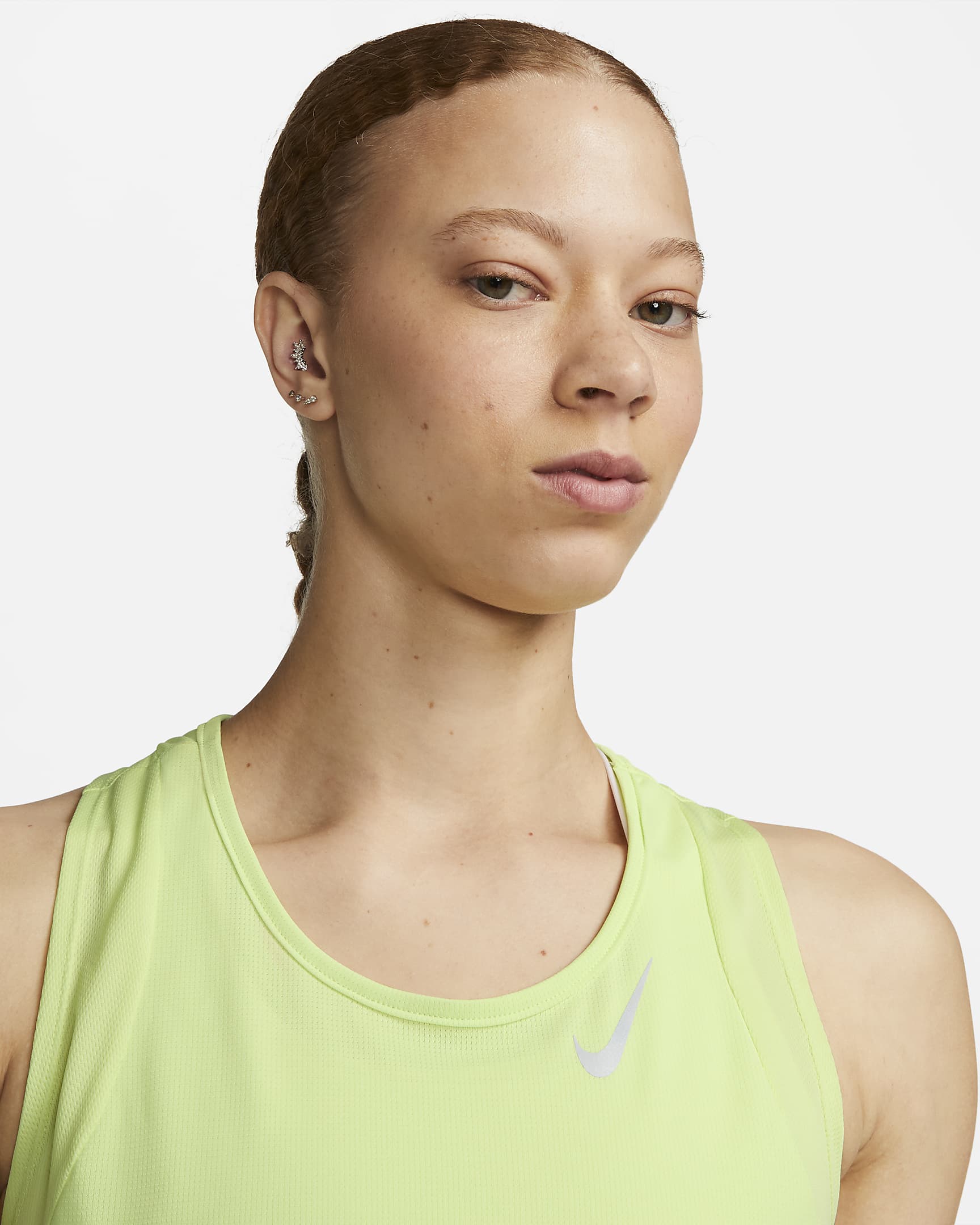 Nike DriFIT Race Women's Cropped Running Tank. Nike UK