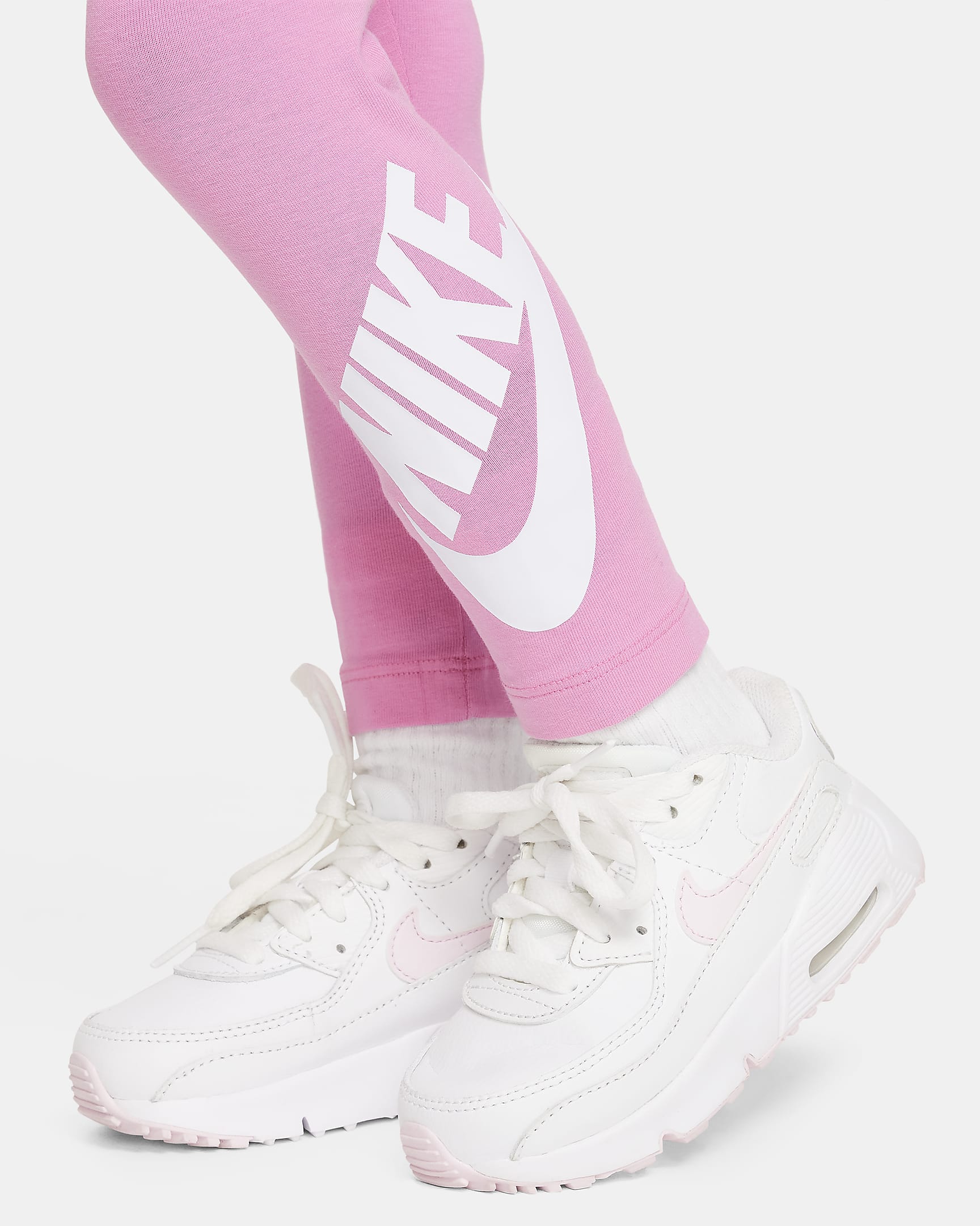 Leggings para infantil Nike Sportswear - Rosa/Rosa