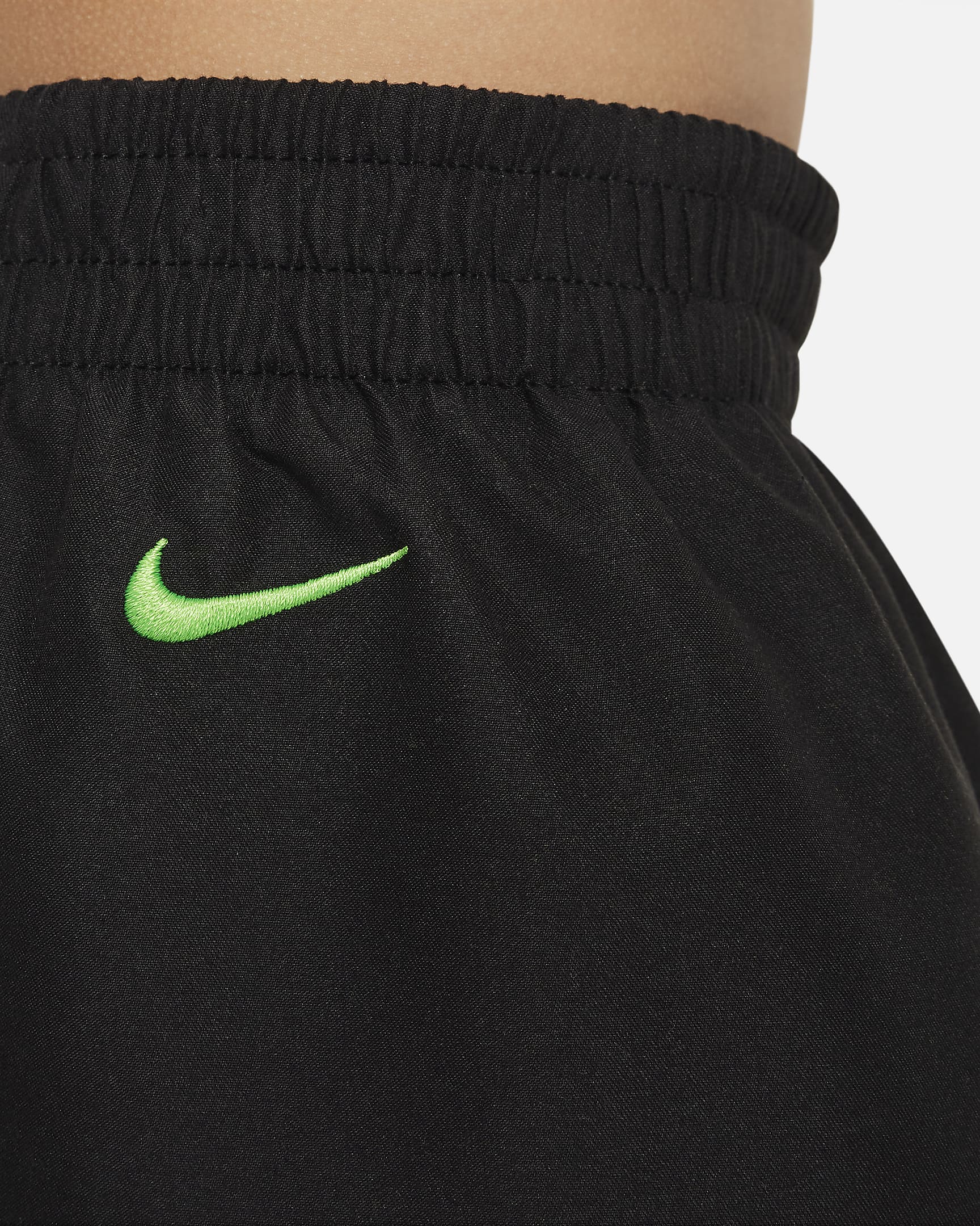 Shorts de voleibol de 13 cm para niños talla pequeña Natación Nike Jumble - Negro