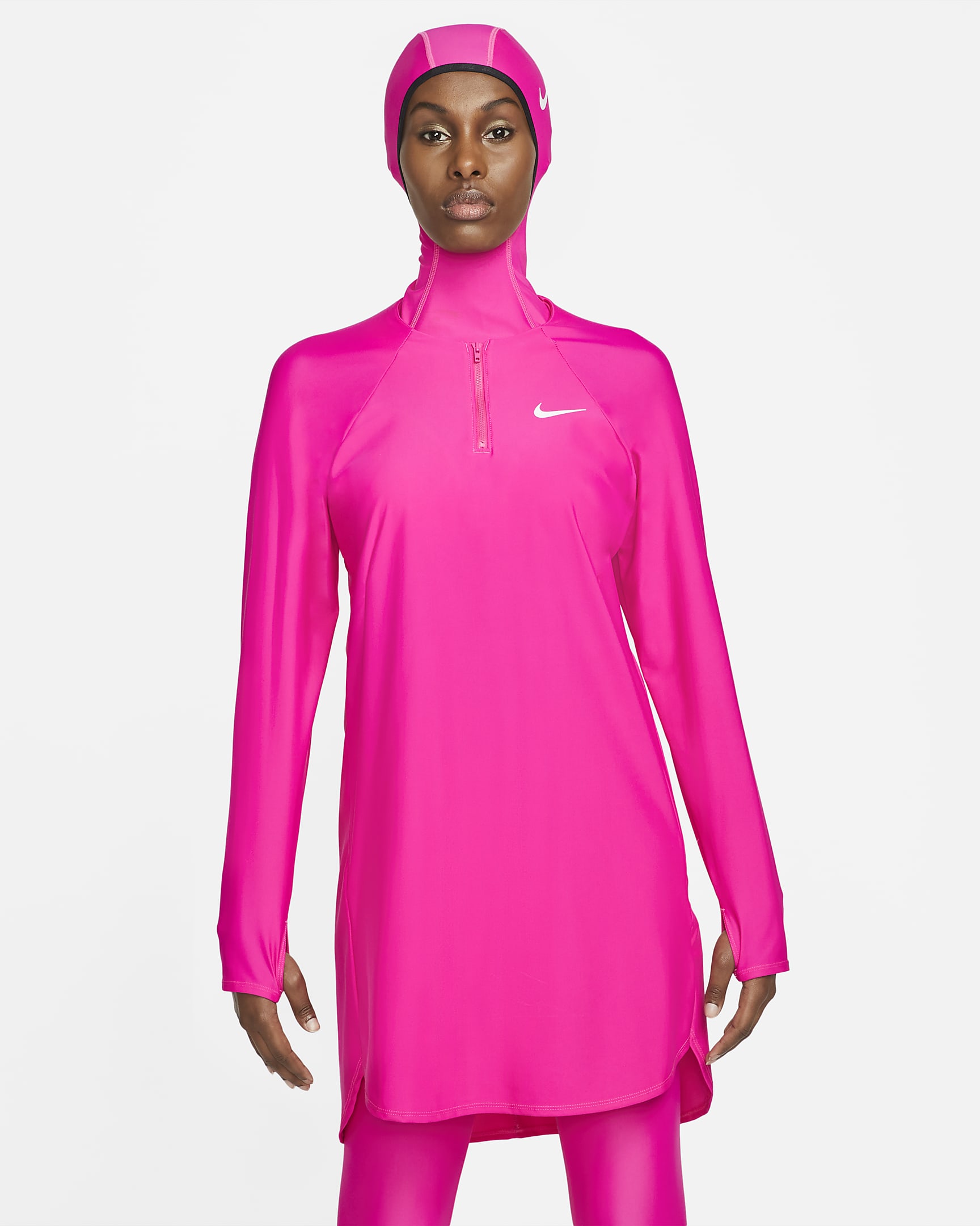 Nike Victory Women's Full-Coverage Swim Tunic - Pink Prime