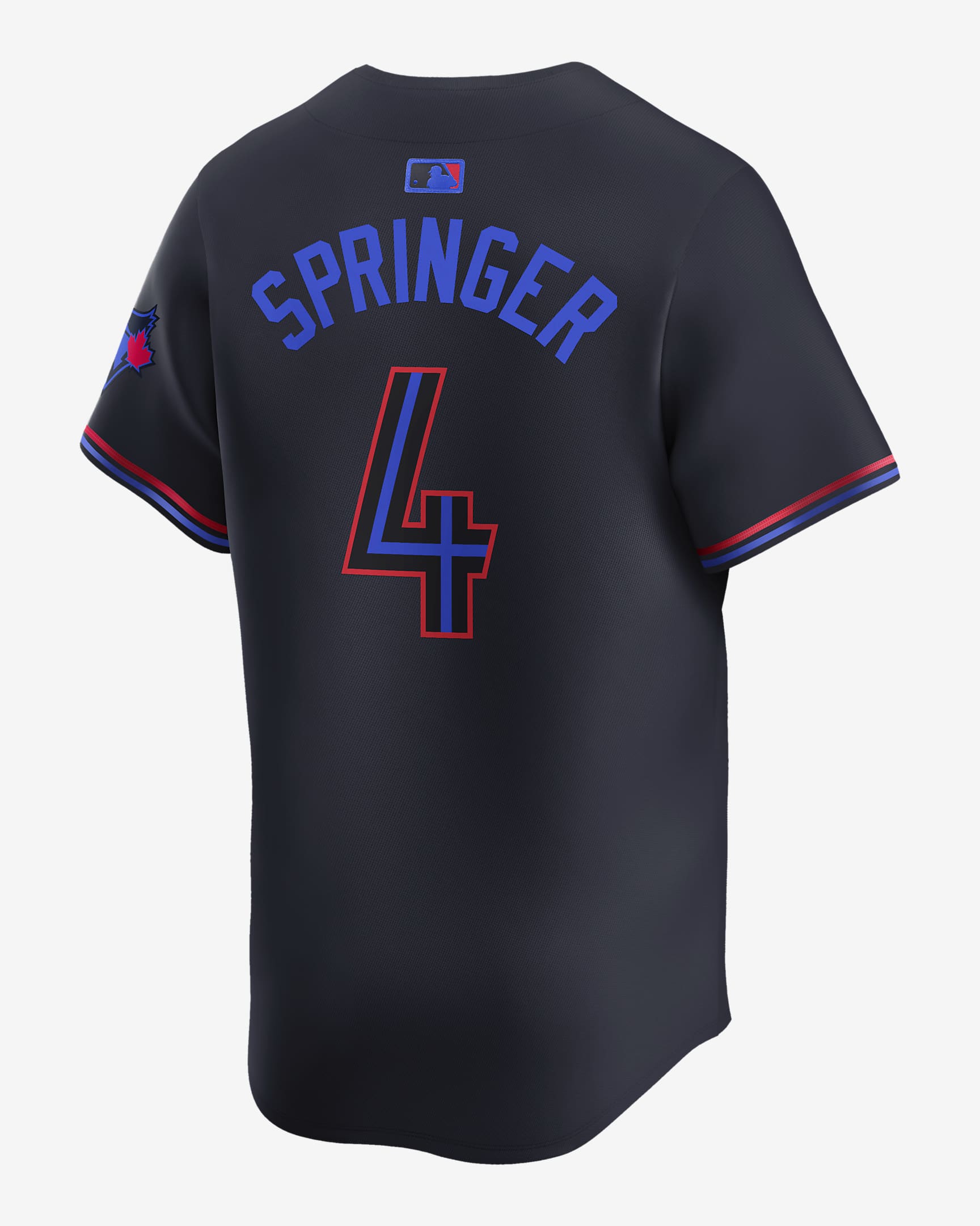 George Springer Toronto Blue Jays City Connect Men's Nike Dri-FIT ADV MLB Limited Jersey - Navy