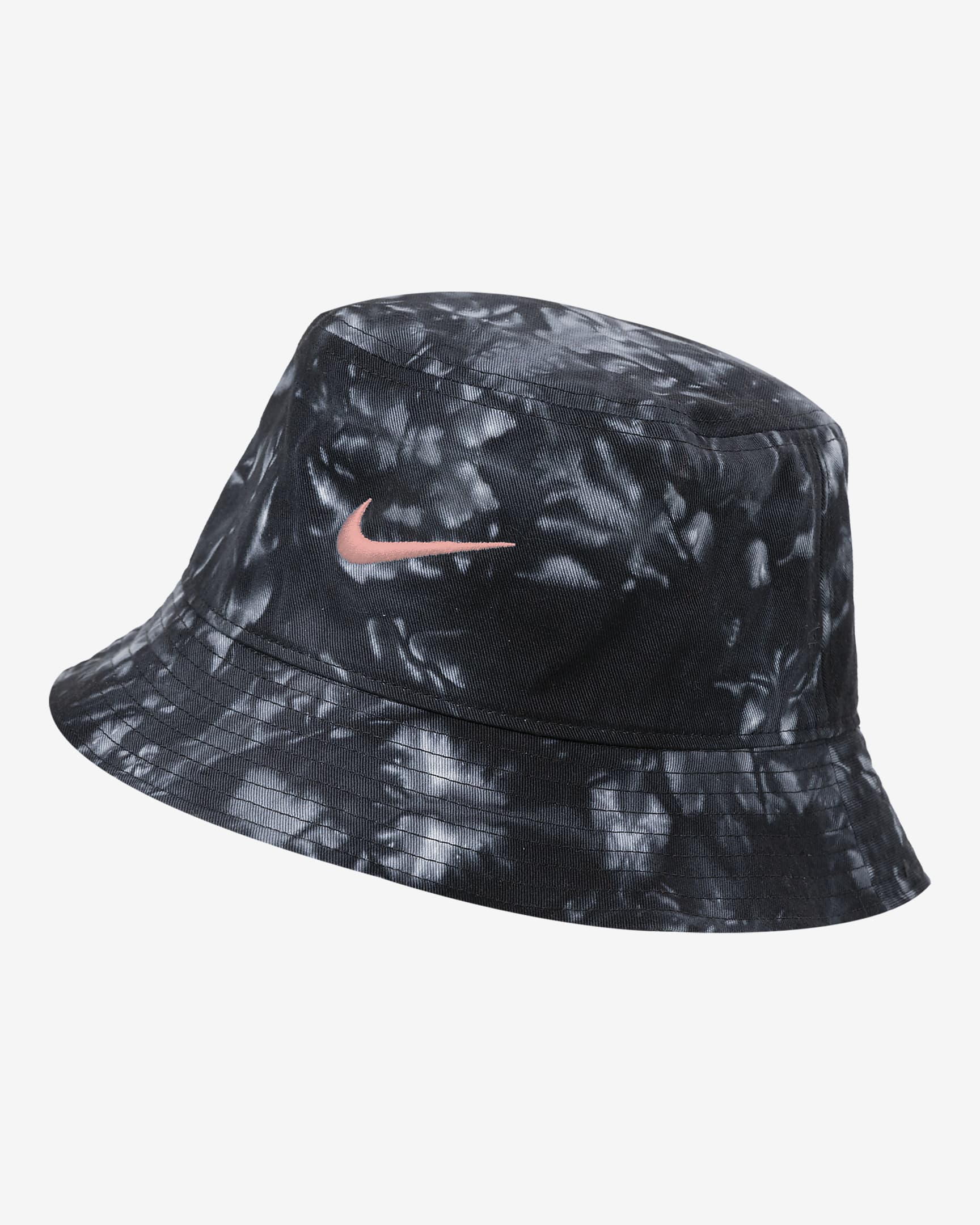 Gorro tipo pescador Nike tie-dye de la NWSL Angel City FC - Negro